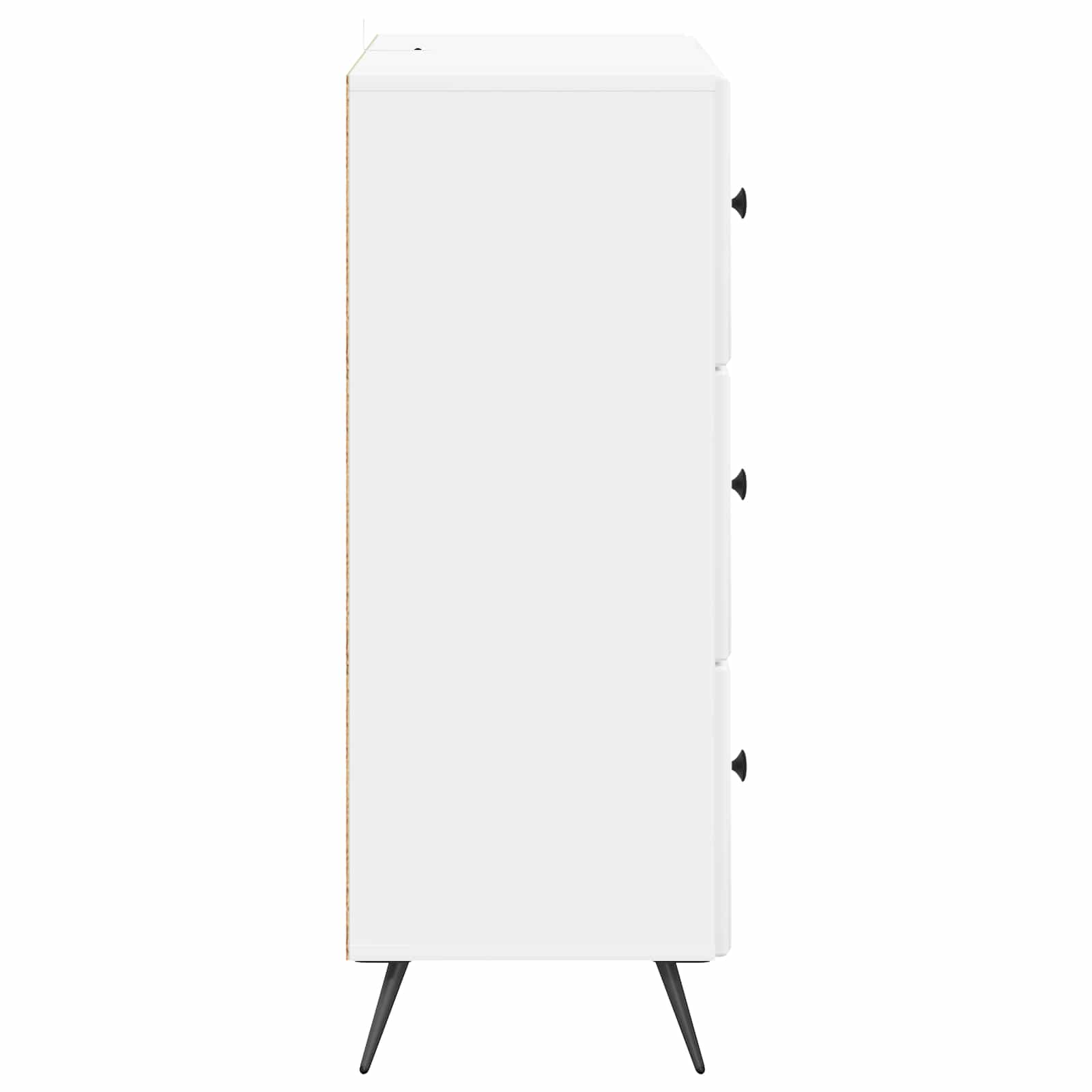 Armoire à tiroirs Blanc brillant 66 x 34,5 x 90 cm - XIOS