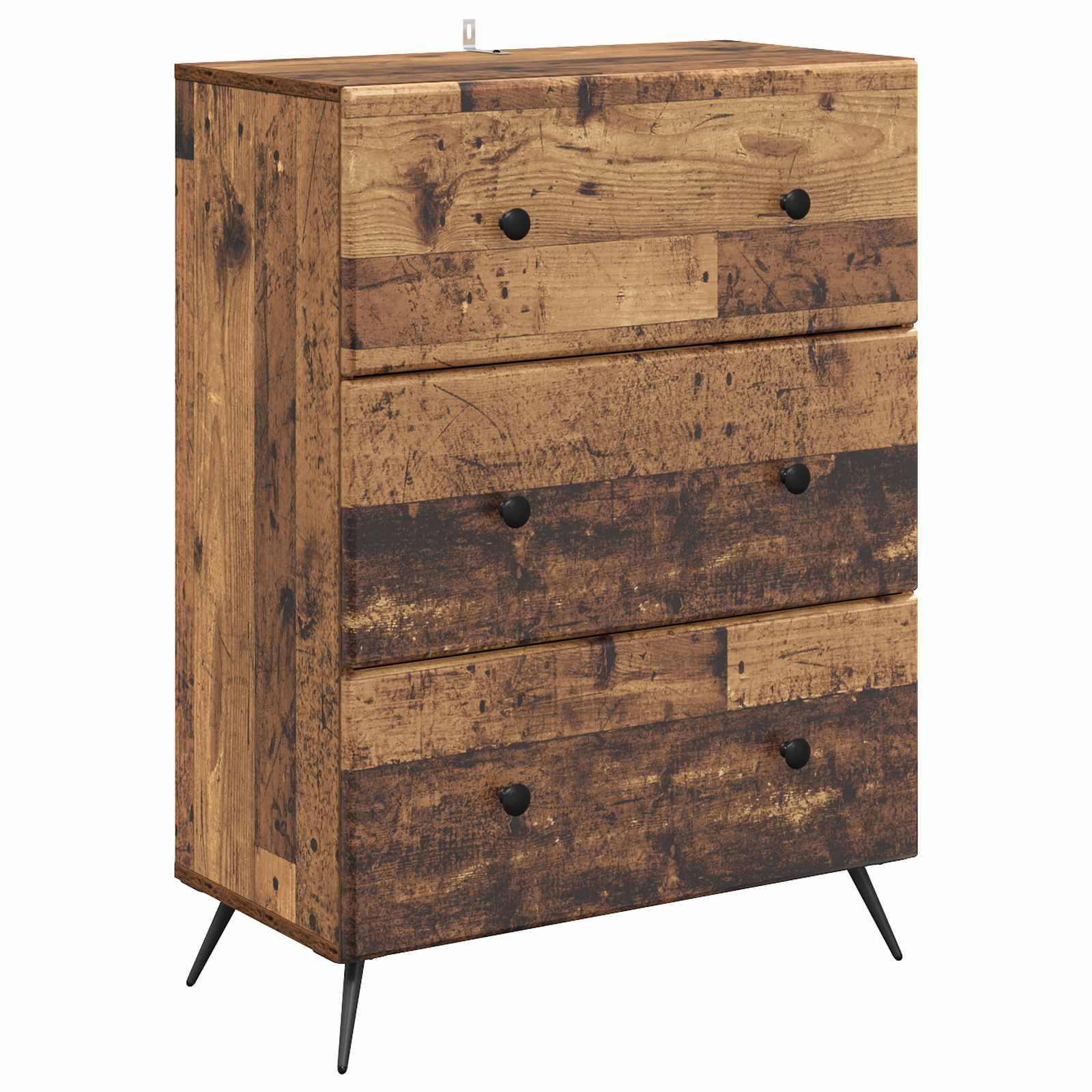 Armoire à tiroirs Bois ancien 66 x 34,5 x 90 cm - XIOS