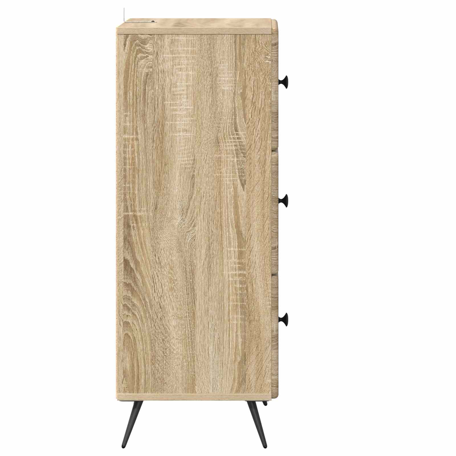 Armoire à tiroirs Chêne Sonoma 33 x 34,5 x 90 cm - XIOS