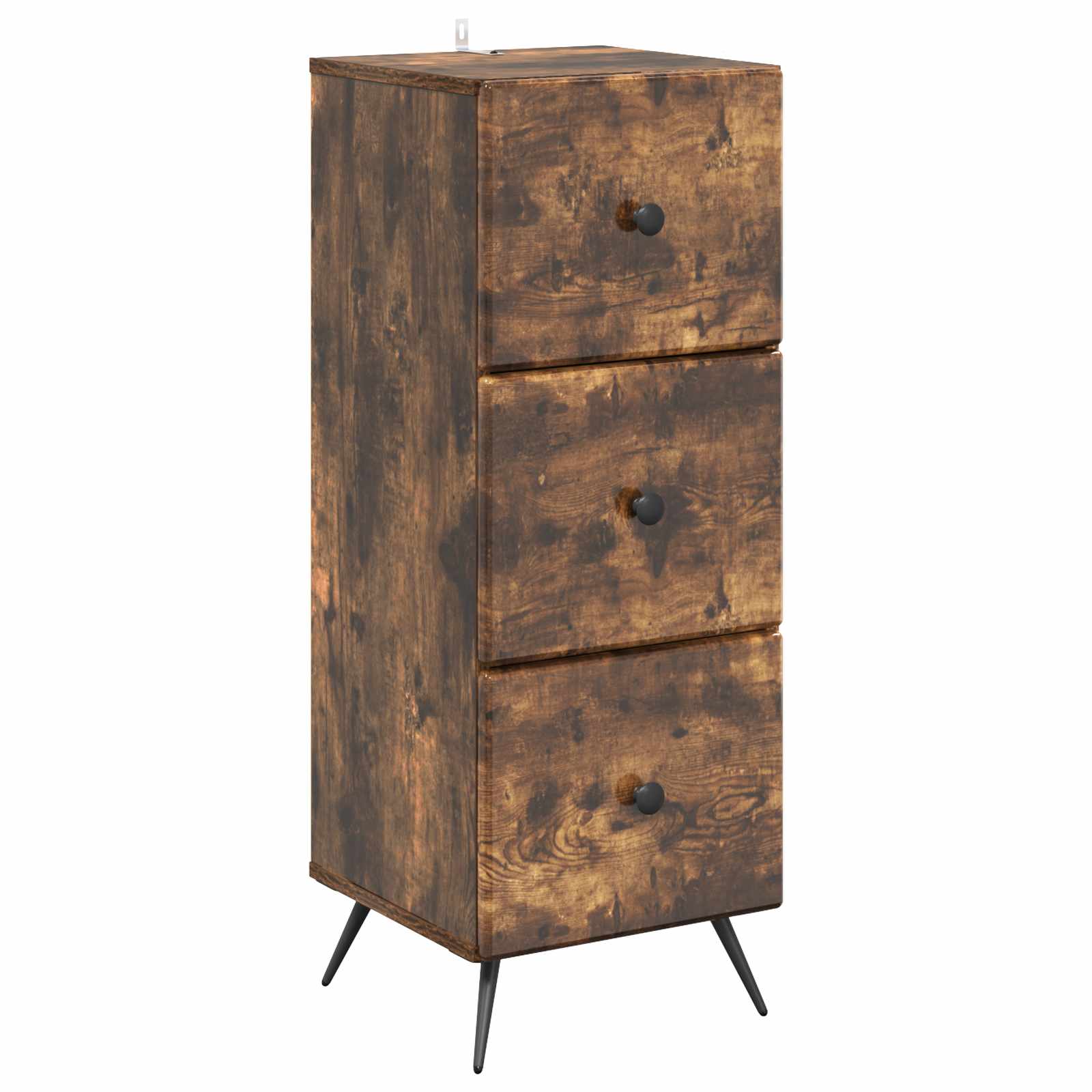 Armoire à tiroirs Chêne fumé 33 x 34,5 x 90 cm - XIOS