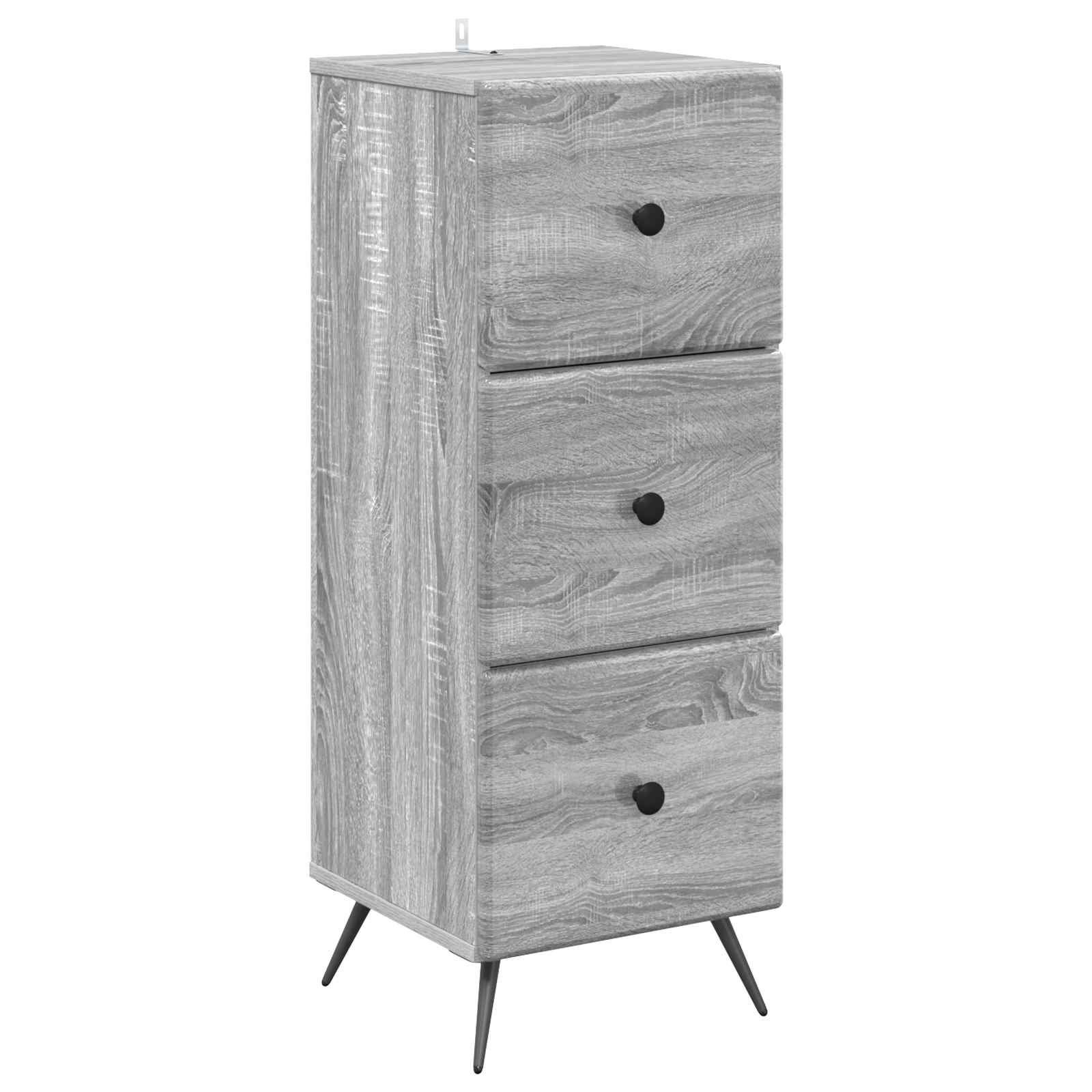 Armoire à tiroirs Sonoma gris 33 x 34,5 x 90 cm - XIOS