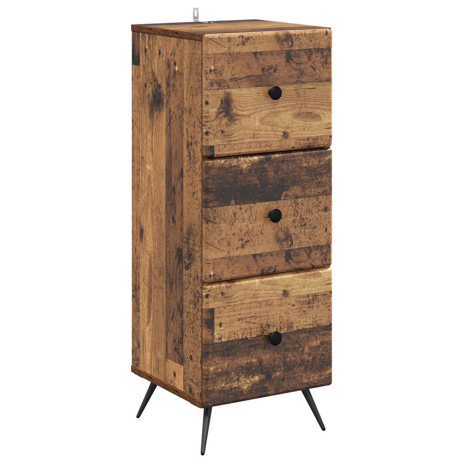 Armoire à tiroirs Bois ancien 33 x 34,5 x 90 cm - XIOS