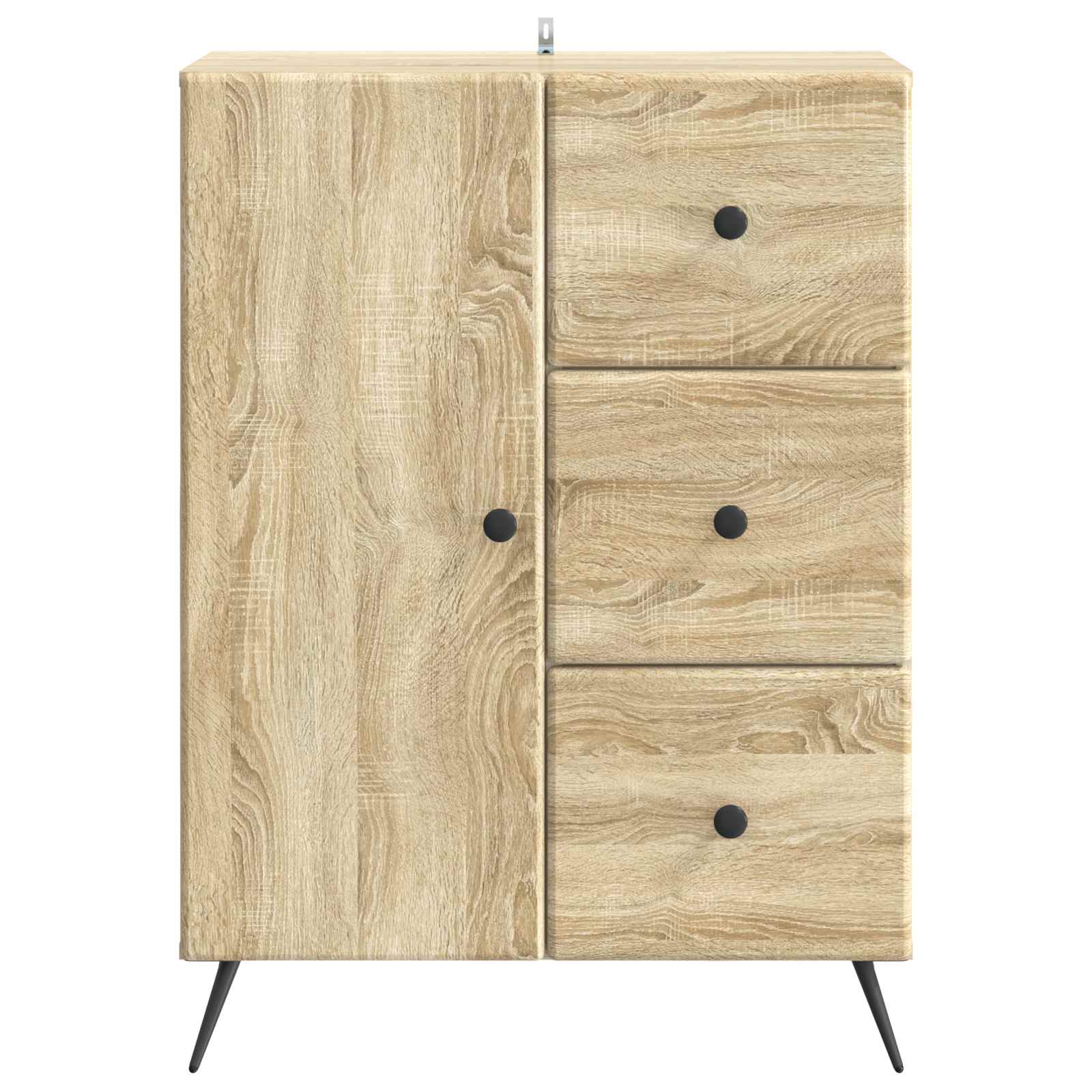 Buffet Chêne Sonoma 66 x 34,5 x 90 cm Bois d'ingénierie - XIOS