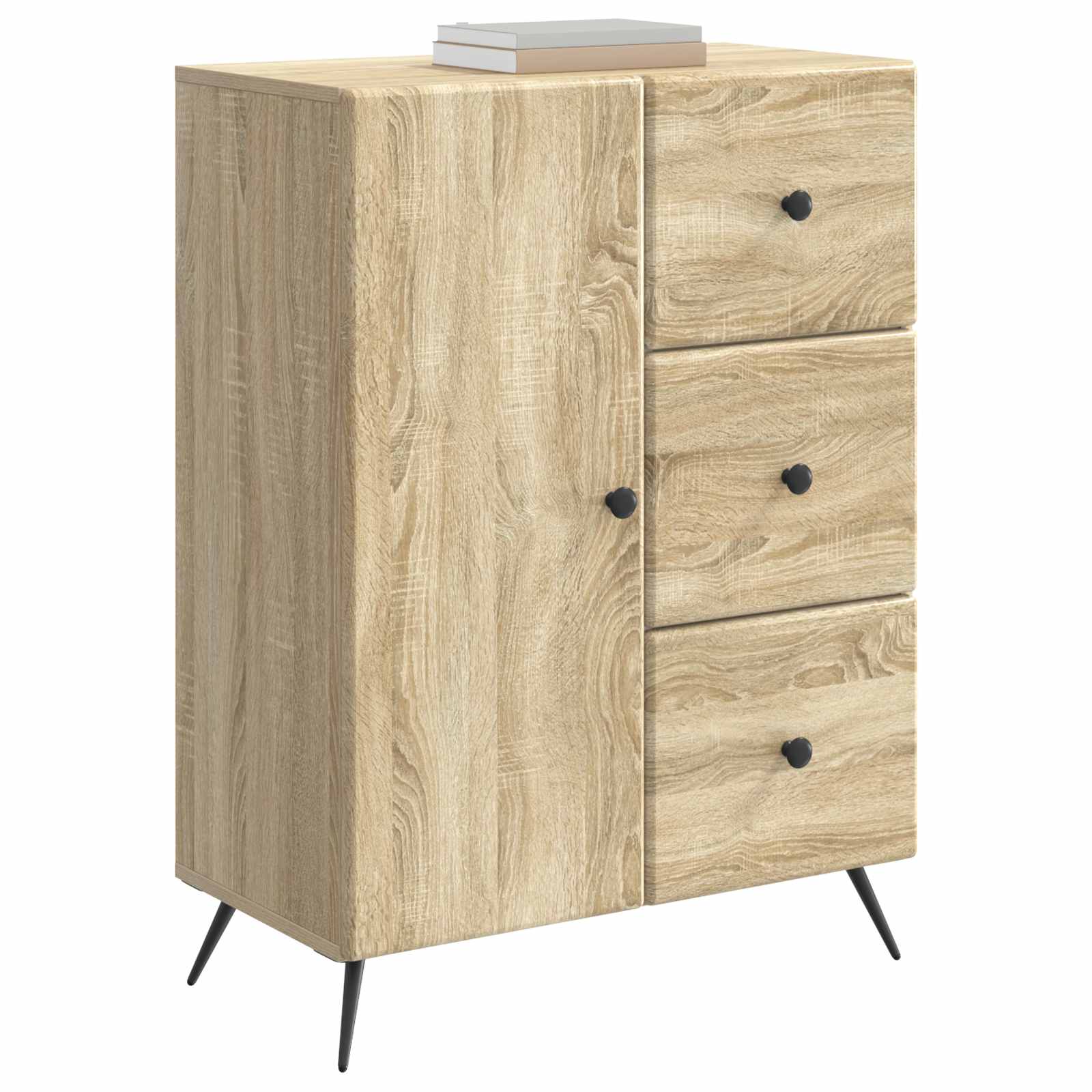 Buffet Chêne Sonoma 66 x 34,5 x 90 cm Bois d'ingénierie - XIOS