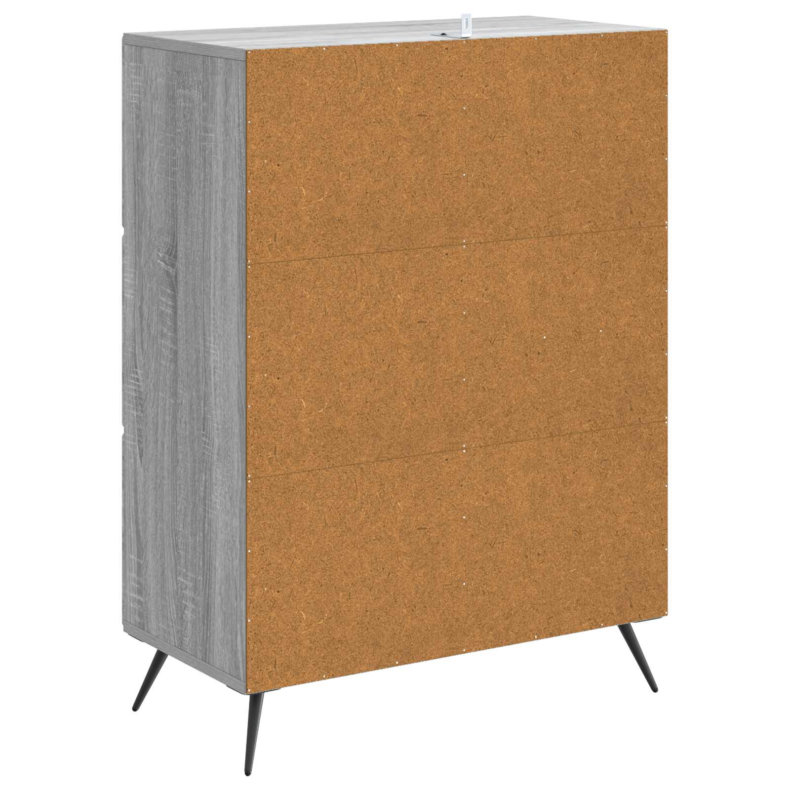Buffet Sonoma gris 66 x 34,5 x 90 cm Bois d'ingénierie - XIOS