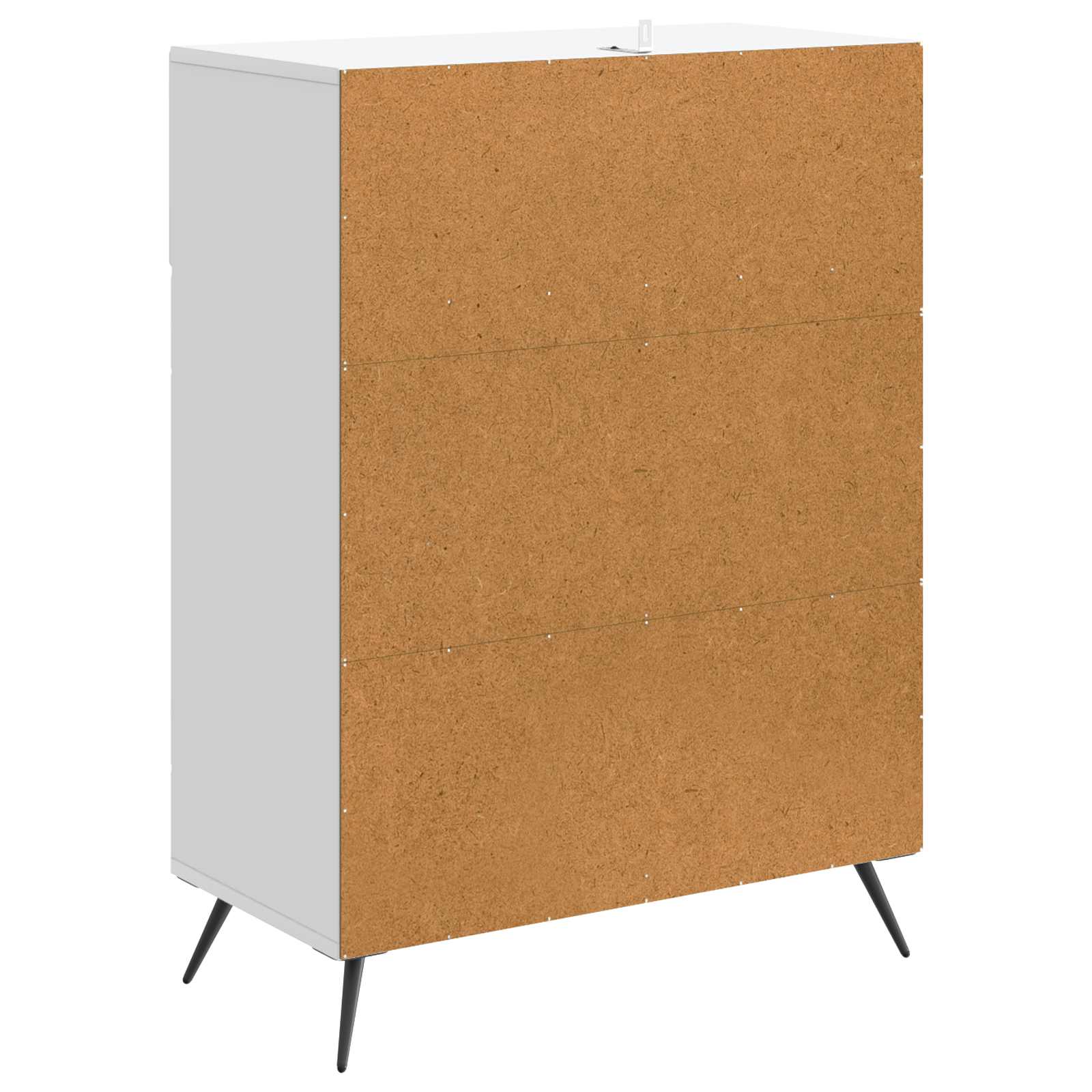 Buffet avec tiroir Blanc 66 x 34,5 x 90 cm Bois d'ingénierie - XIOS