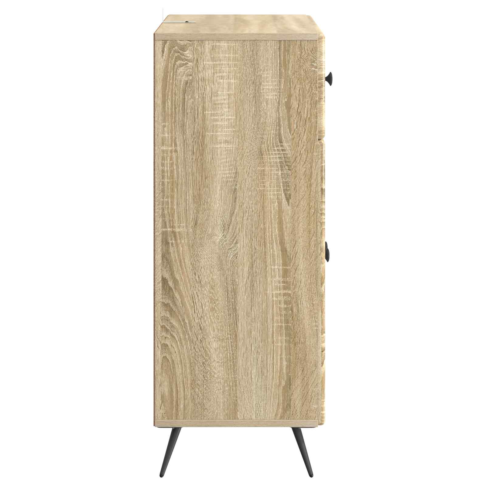 Buffet Chêne Sonoma 66 x 34,5 x 90 cm Bois d'ingénierie - XIOS