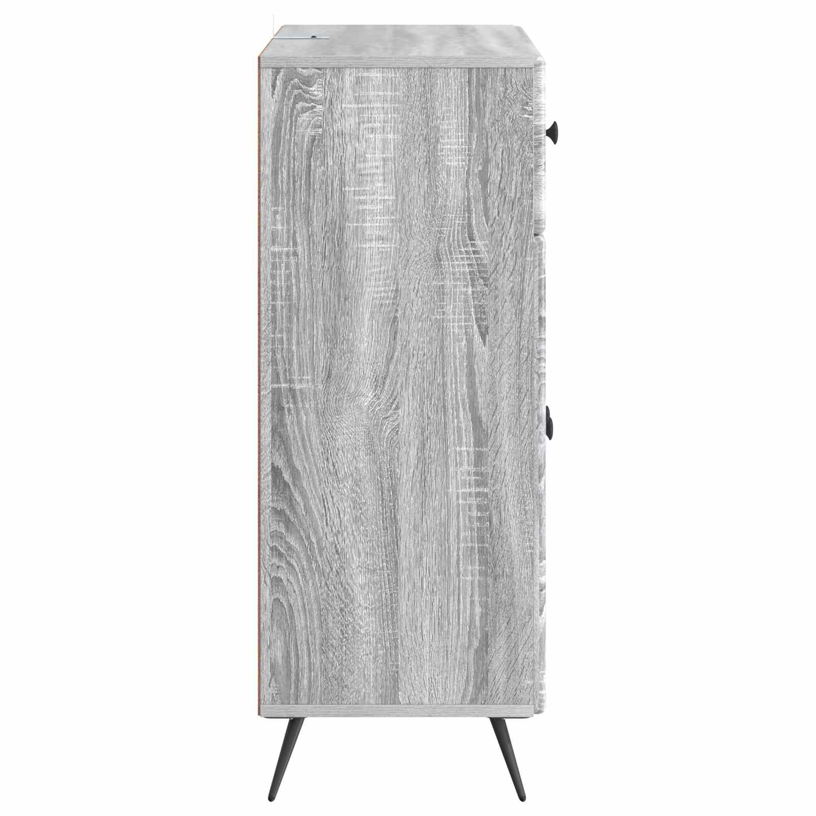 Buffet Sonoma gris 66 x 34,5 x 90 cm Bois d'ingénierie - XIOS