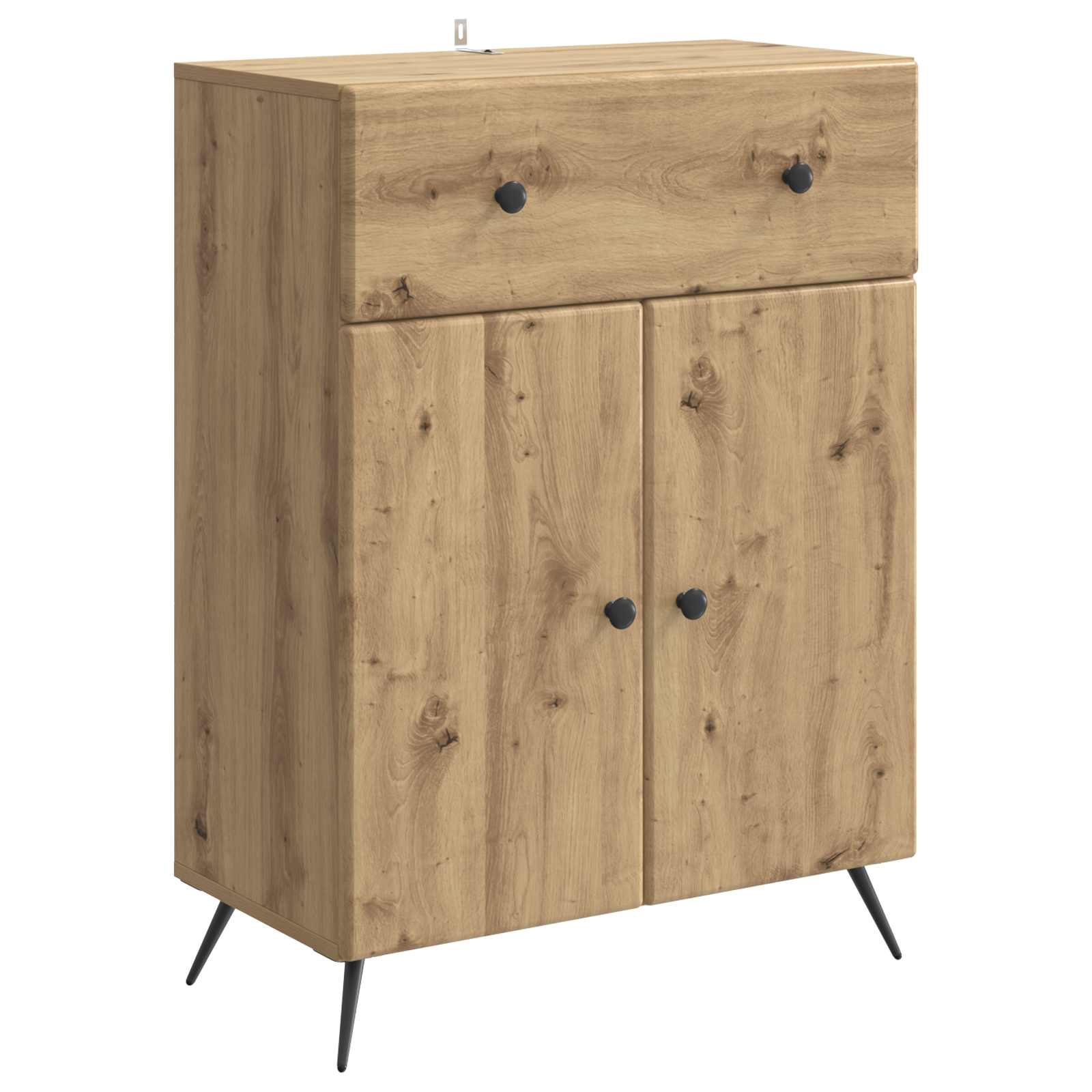 Buffet Chêne artisanal 66 x 34,5 x 90 cm Bois d'ingénierie - XIOS