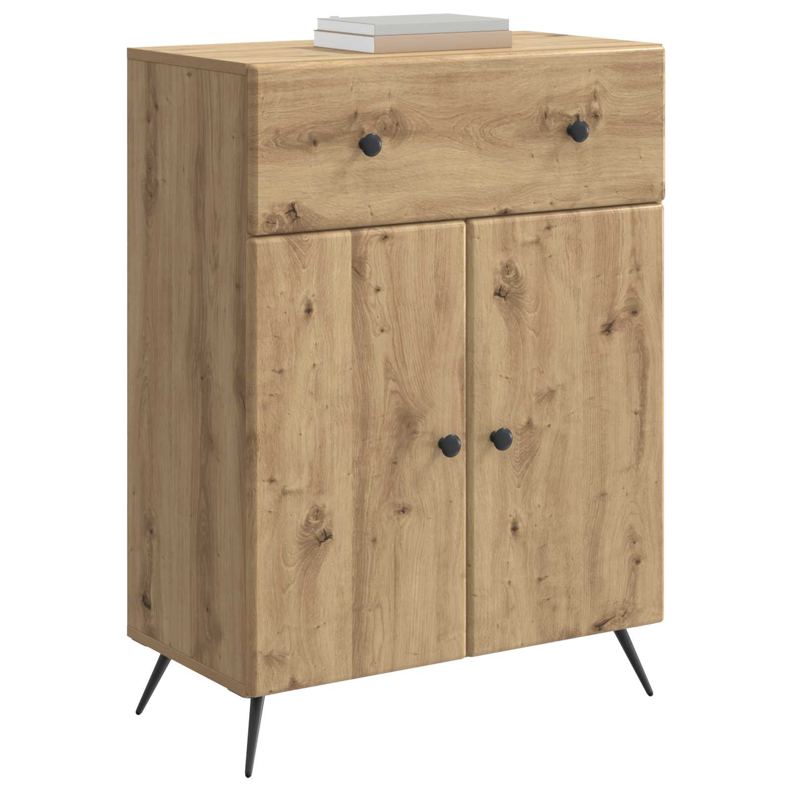 Buffet Chêne artisanal 66 x 34,5 x 90 cm Bois d'ingénierie - XIOS
