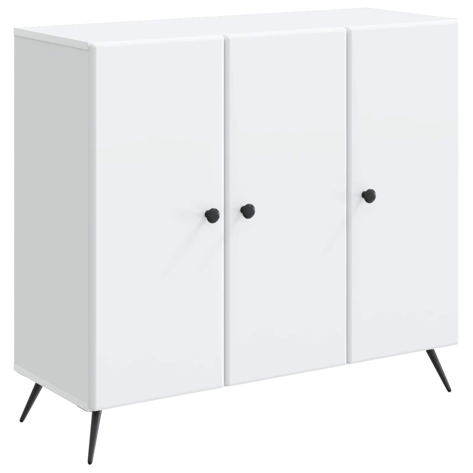 Buffet Blanc 89 x 34,5 x 80 cm Bois d'ingénierie - XIOS