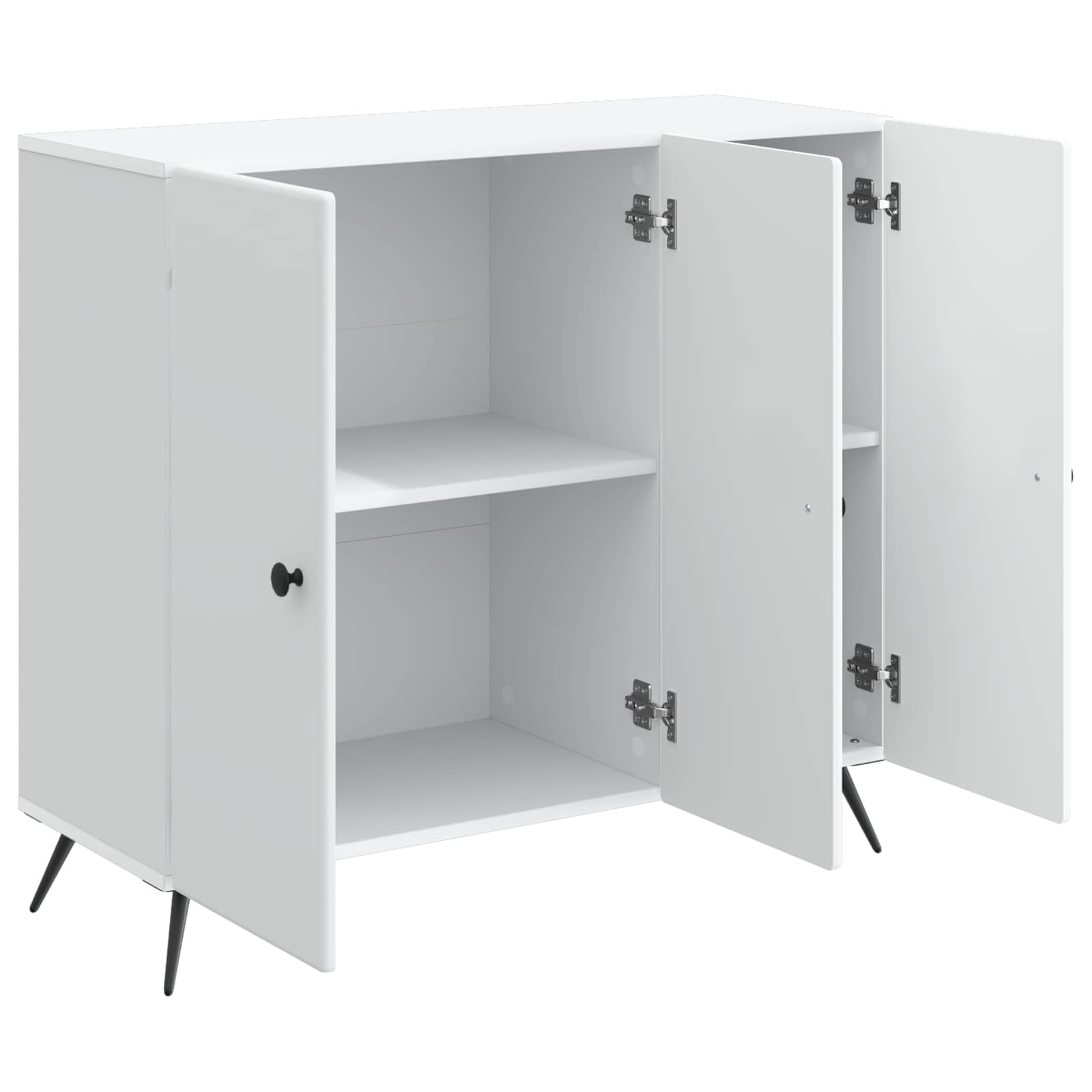 Buffet Blanc 89 x 34,5 x 80 cm Bois d'ingénierie - XIOS