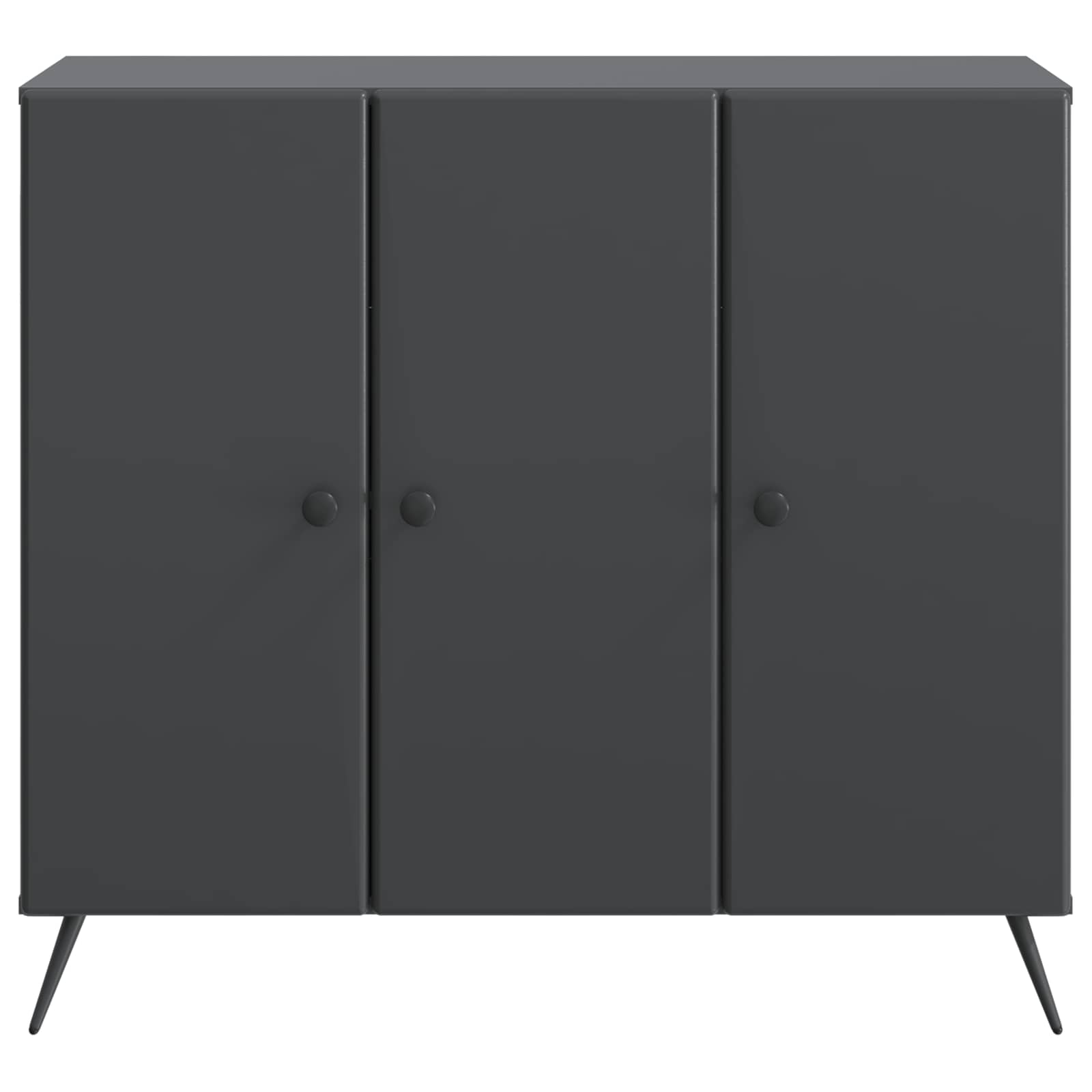 Buffet Noir 89 x 34,5 x 80 cm Bois d'ingénierie - XIOS
