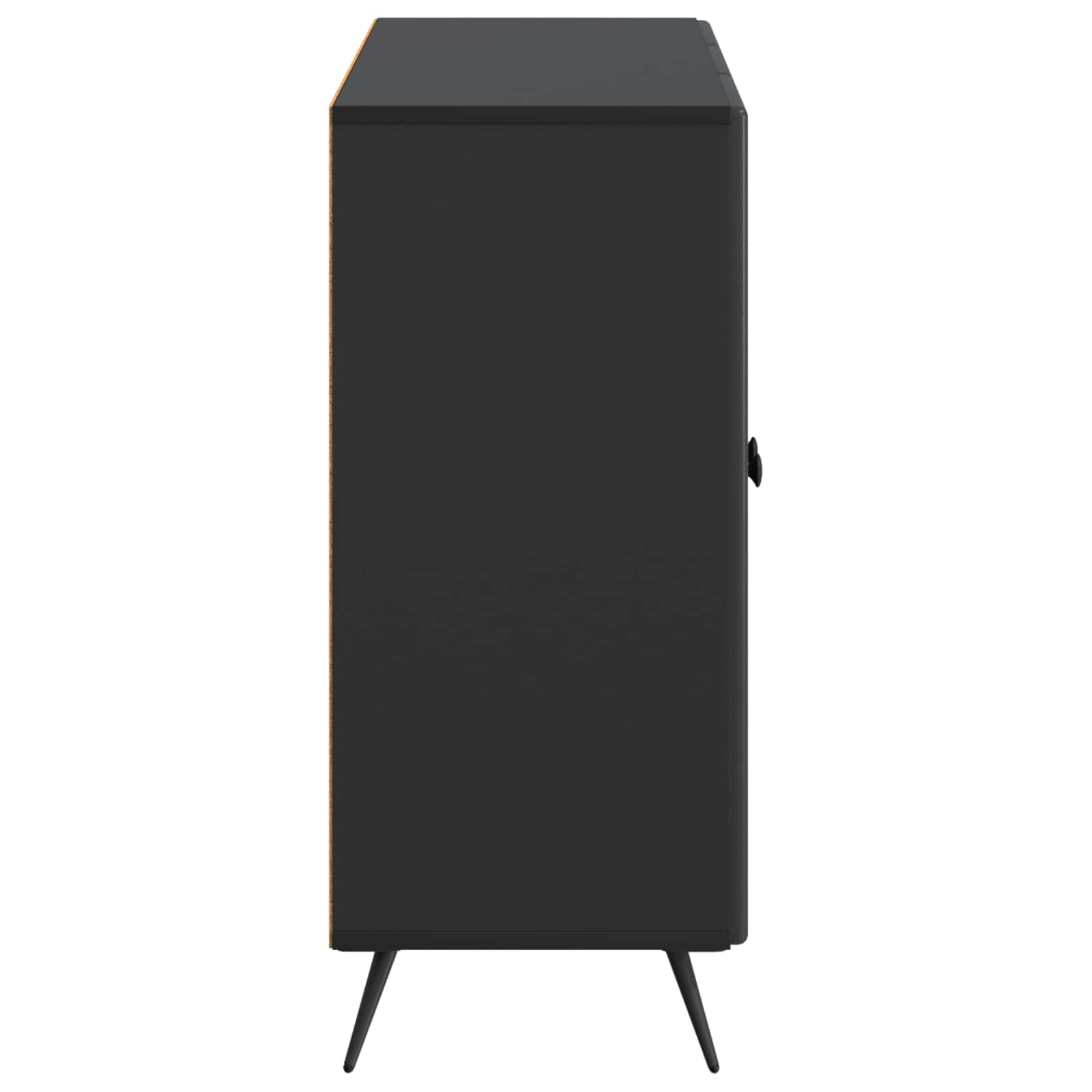 Buffet Noir 89 x 34,5 x 80 cm Bois d'ingénierie - XIOS