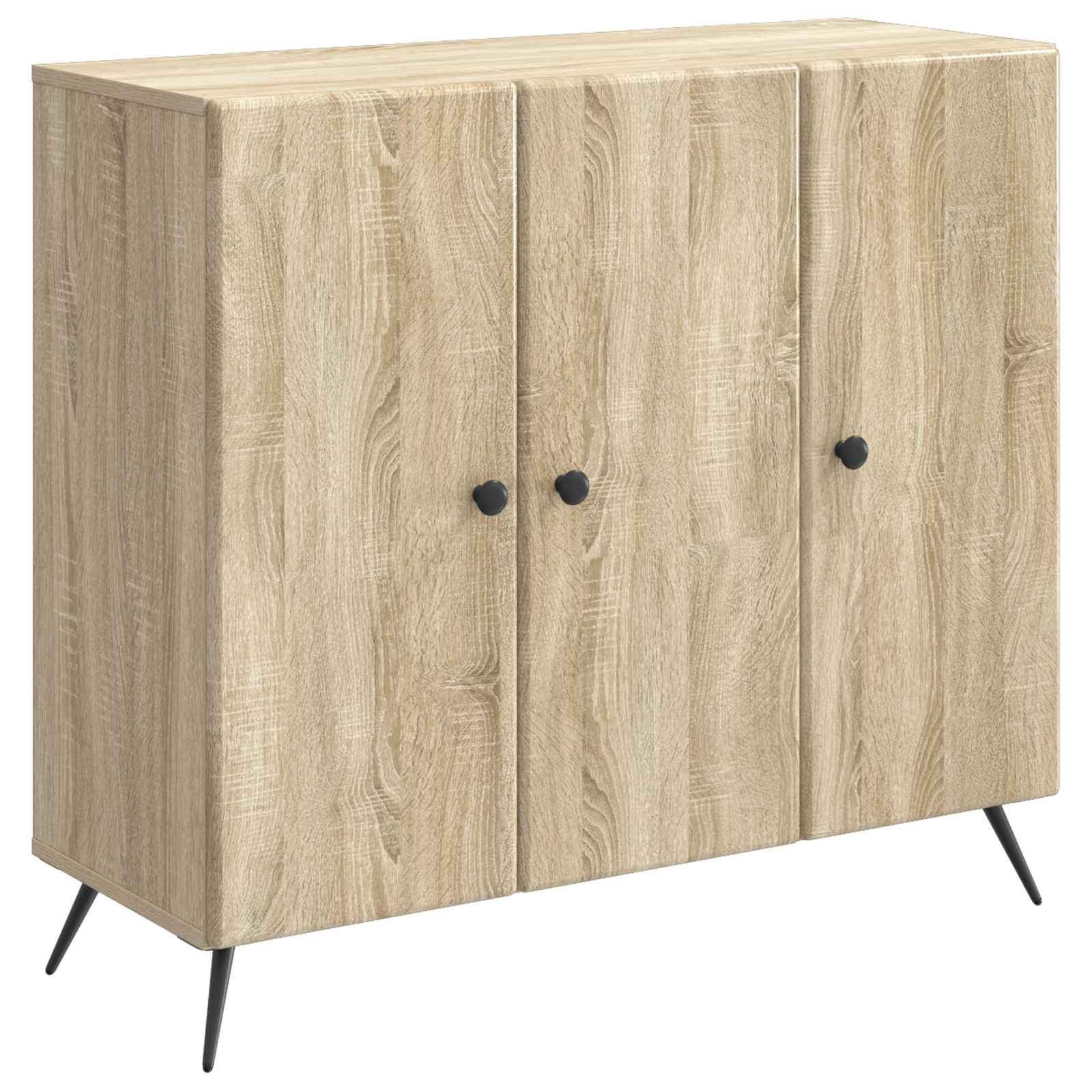 Buffet Chêne Sonoma 89 x 34,5 x 80 cm Bois d'ingénierie - XIOS