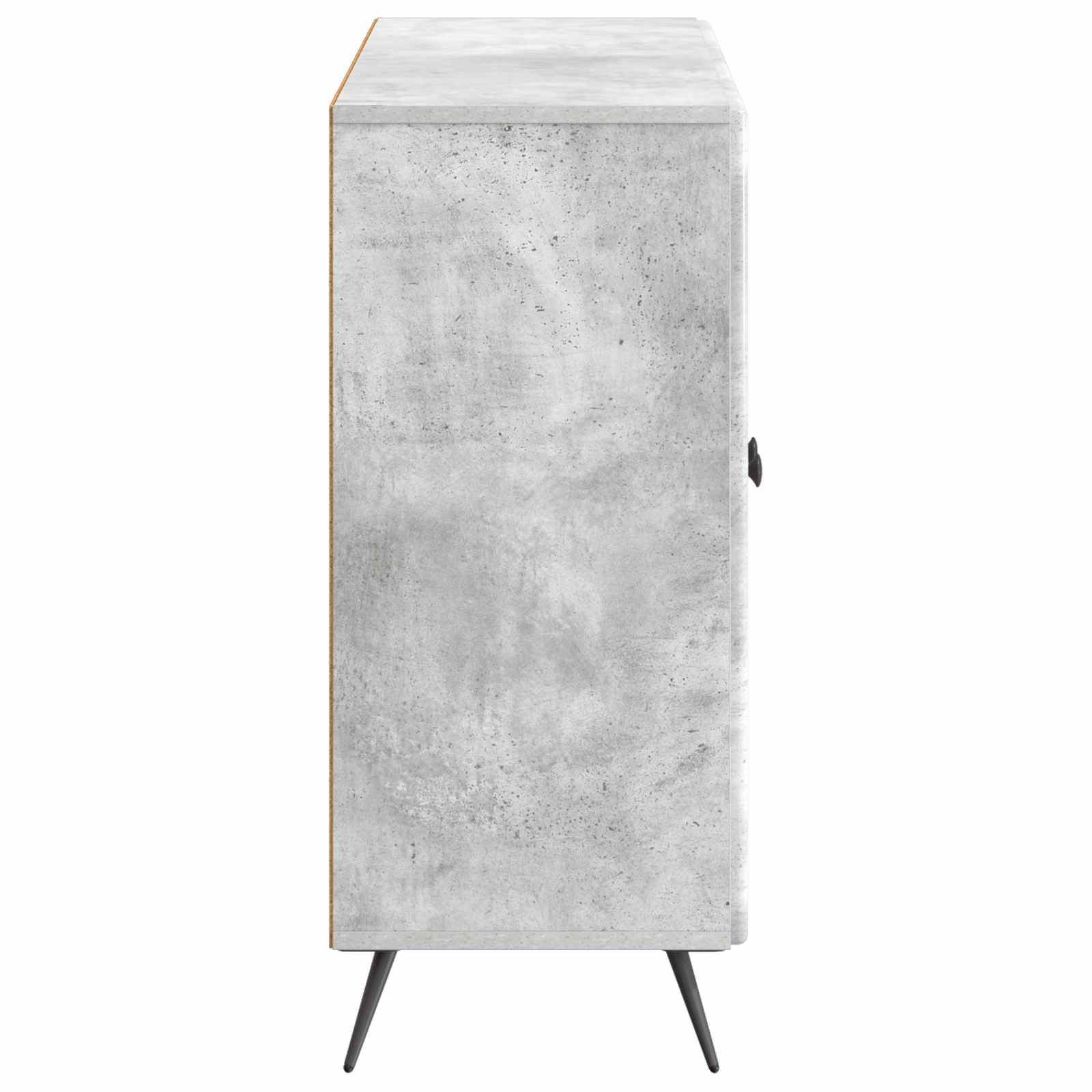 Buffet Gris béton 89 x 34,5 x 80 cm Bois d'ingénierie - XIOS