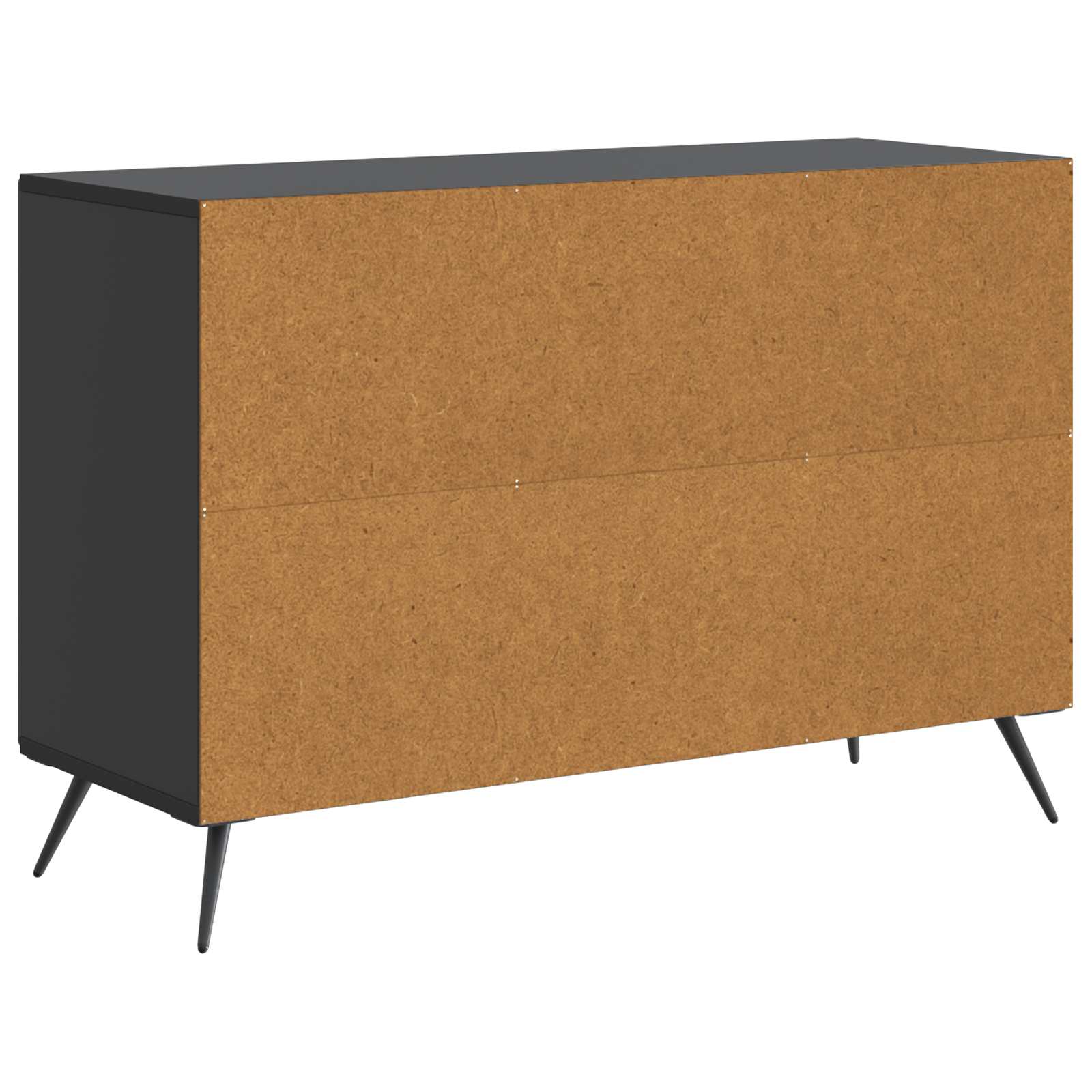 Buffet avec tiroir Noir 89 x 34,5 x 60 cm Bois d'ingénierie - XIOS