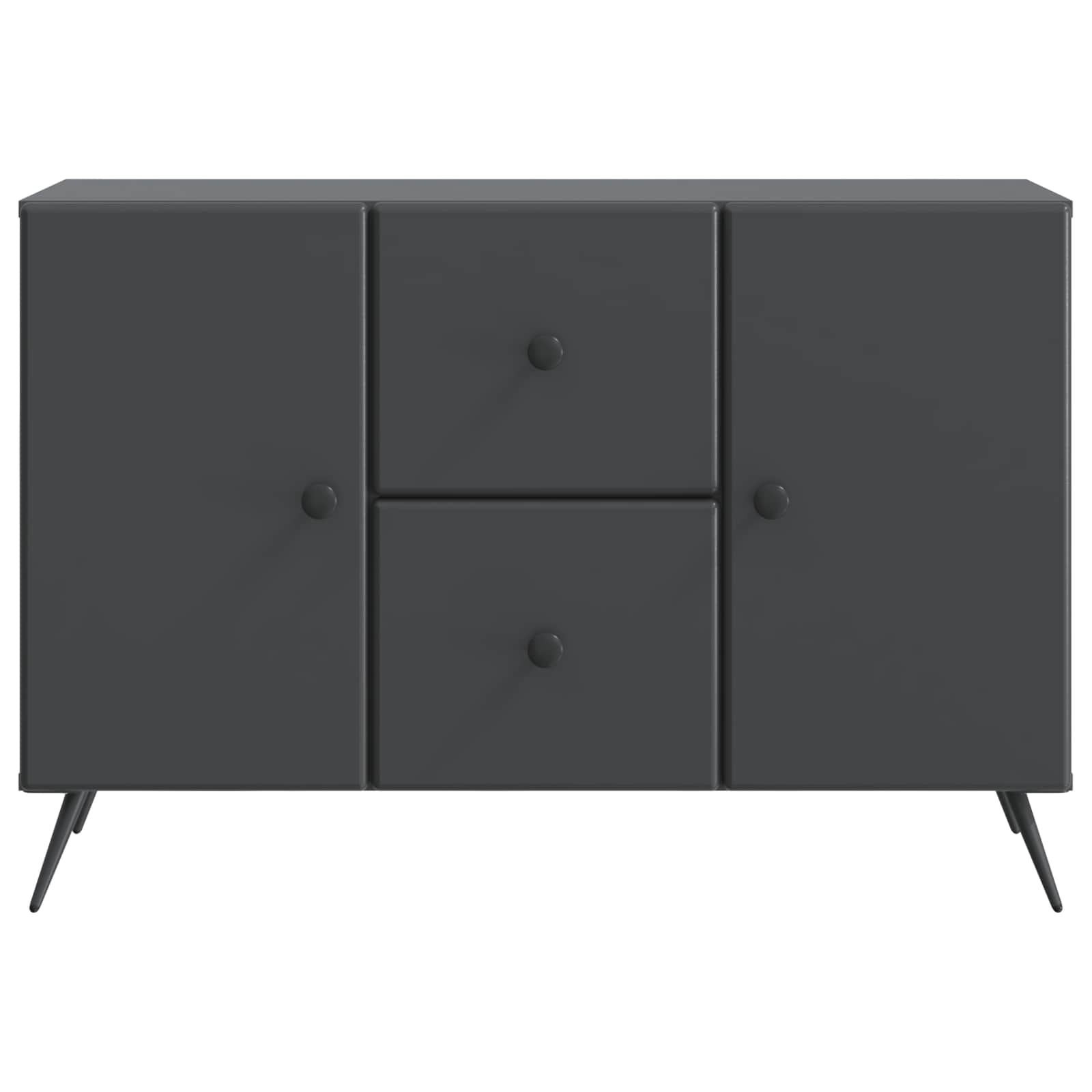 Buffet avec tiroir Noir 89 x 34,5 x 60 cm Bois d'ingénierie - XIOS