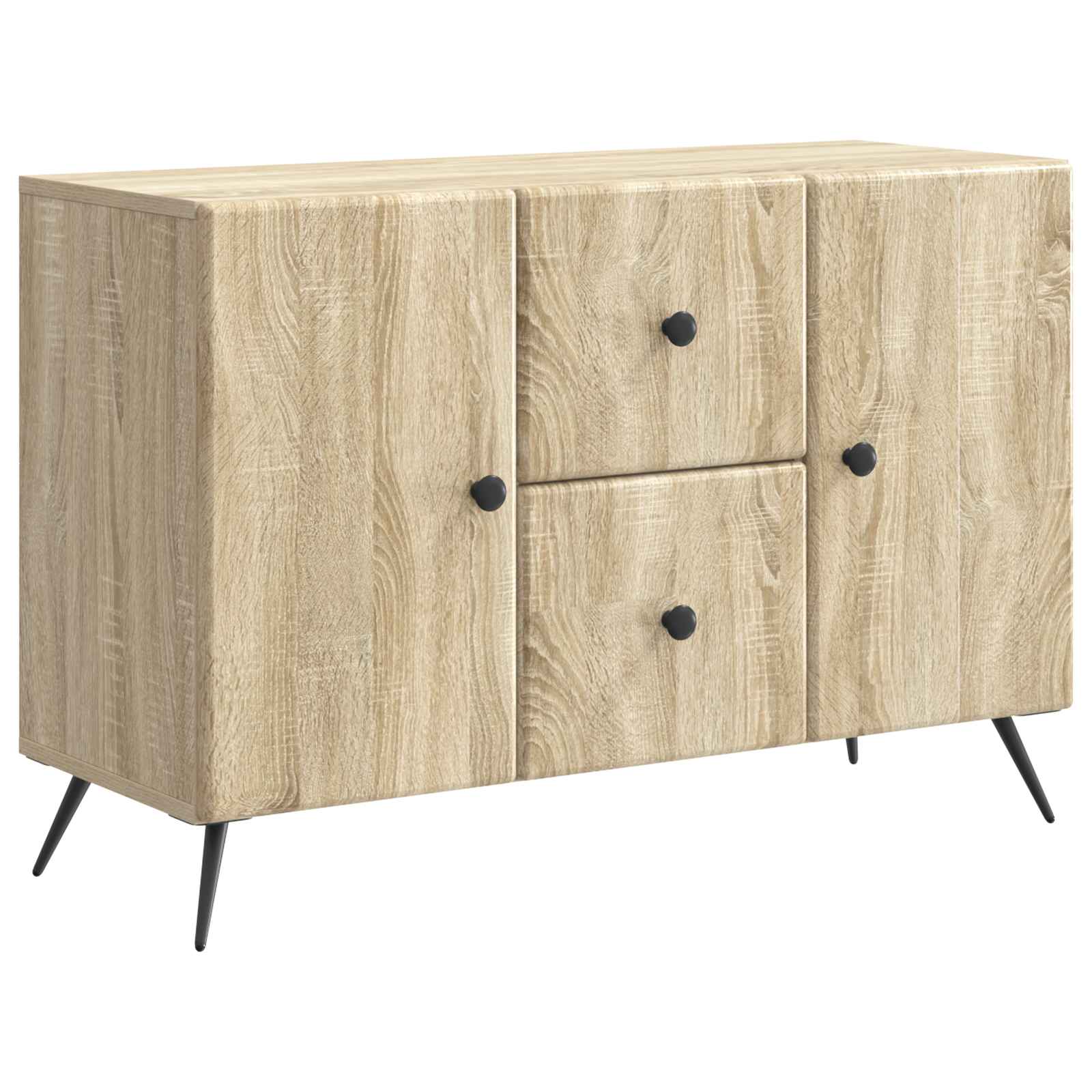 Buffet Chêne Sonoma 89 x 34,5 x 60 cm Bois d'ingénierie - XIOS
