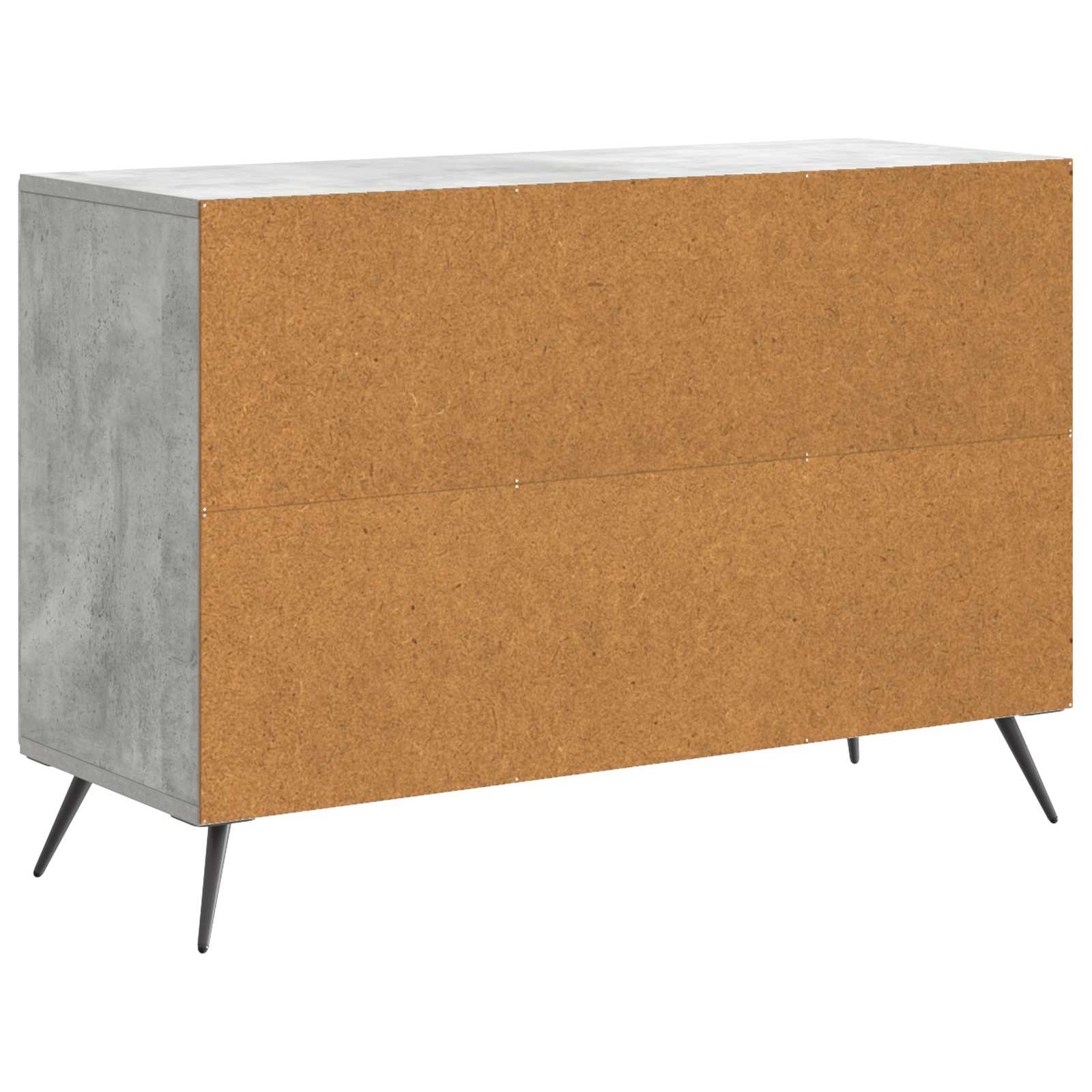 Buffet Gris béton 89 x 34,5 x 60 cm Bois d'ingénierie - XIOS