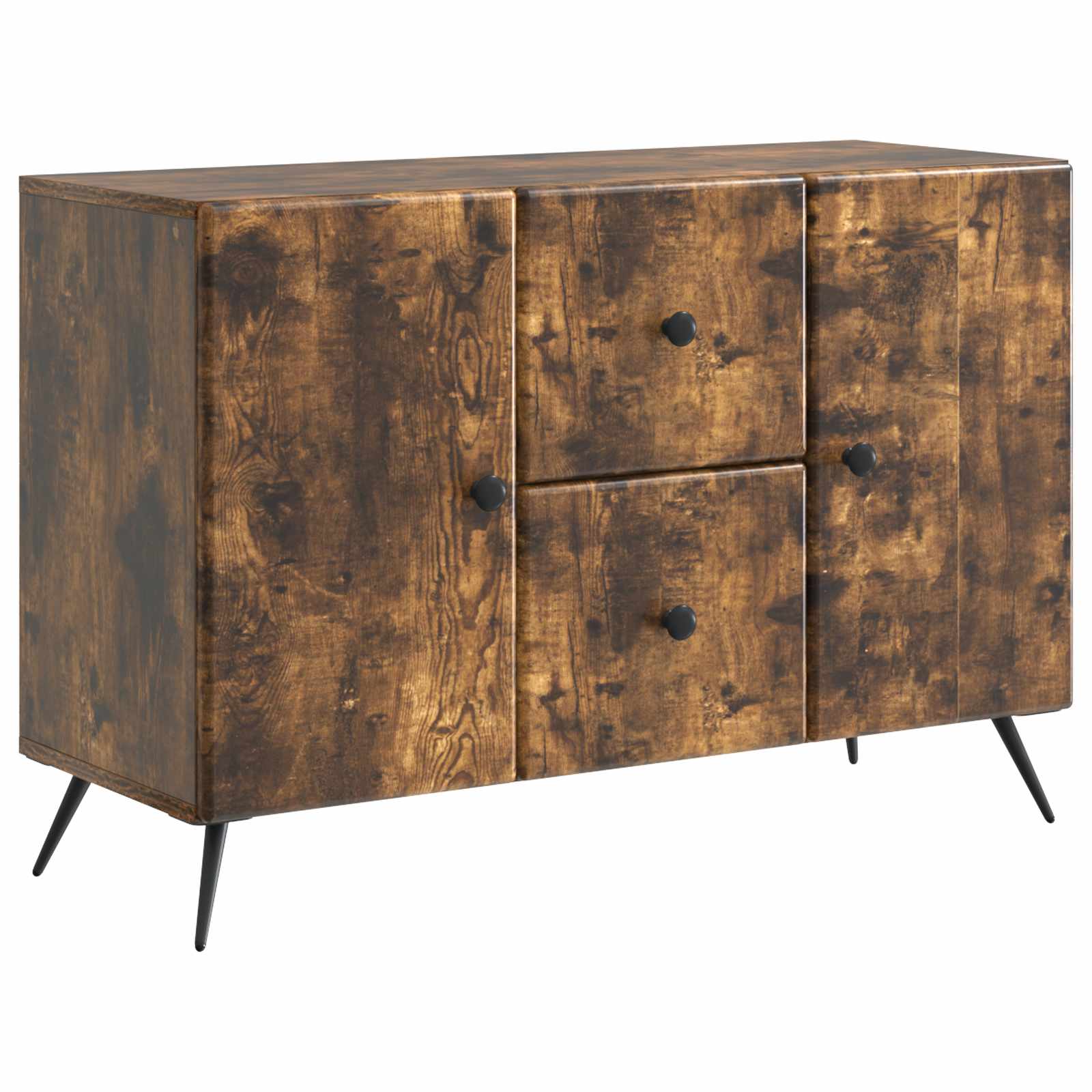 Buffet Chêne fumé 89 x 34,5 x 60 cm Bois d'ingénierie - XIOS