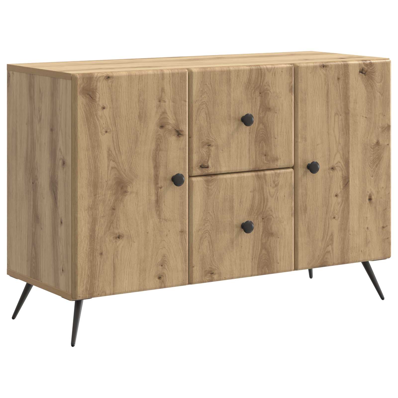 Buffet Chêne artisanal 89 x 34,5 x 60 cm Bois d'ingénierie - XIOS