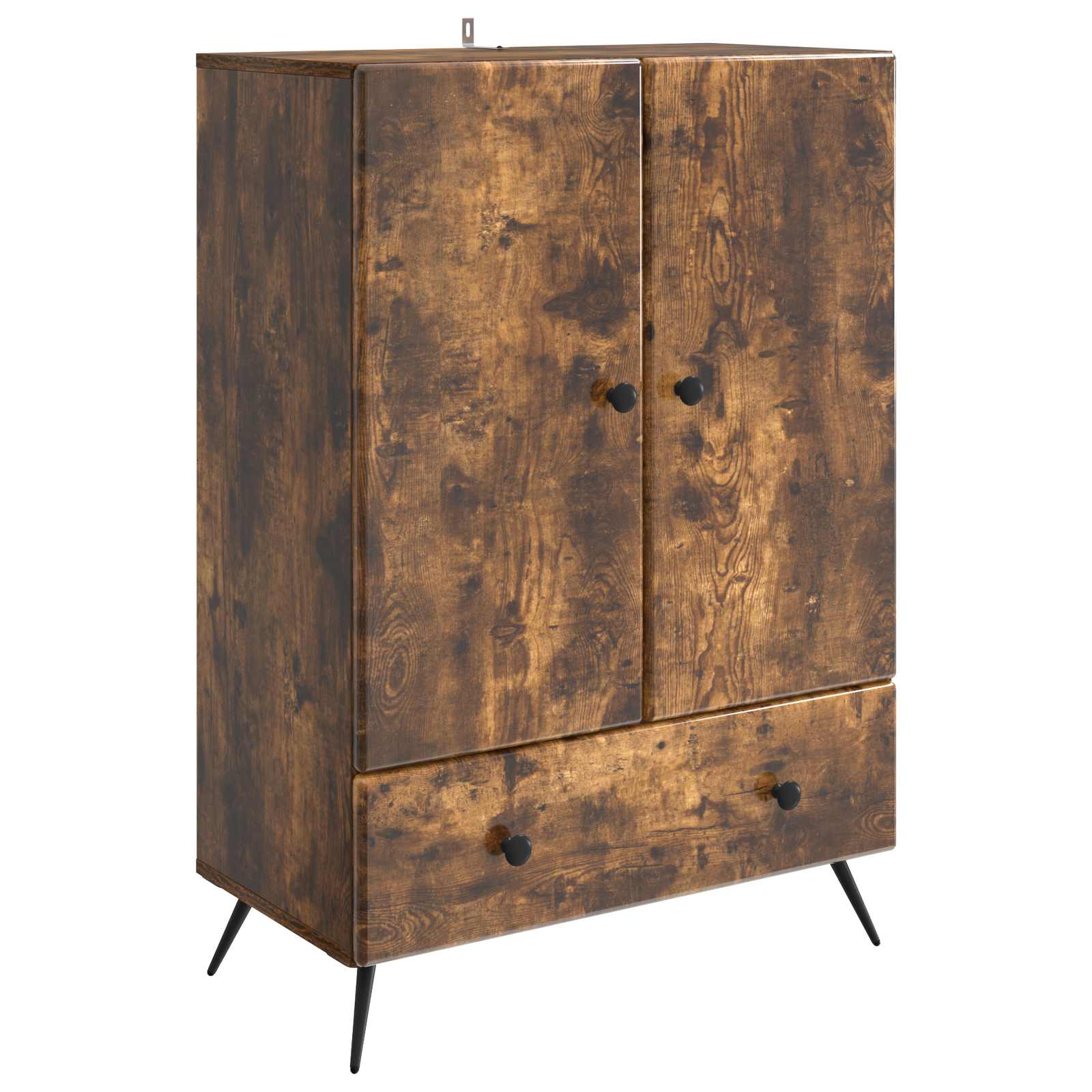 Buffet Chêne fumé 66 x 34,5 x 95 cm Bois d'ingénierie - XIOS