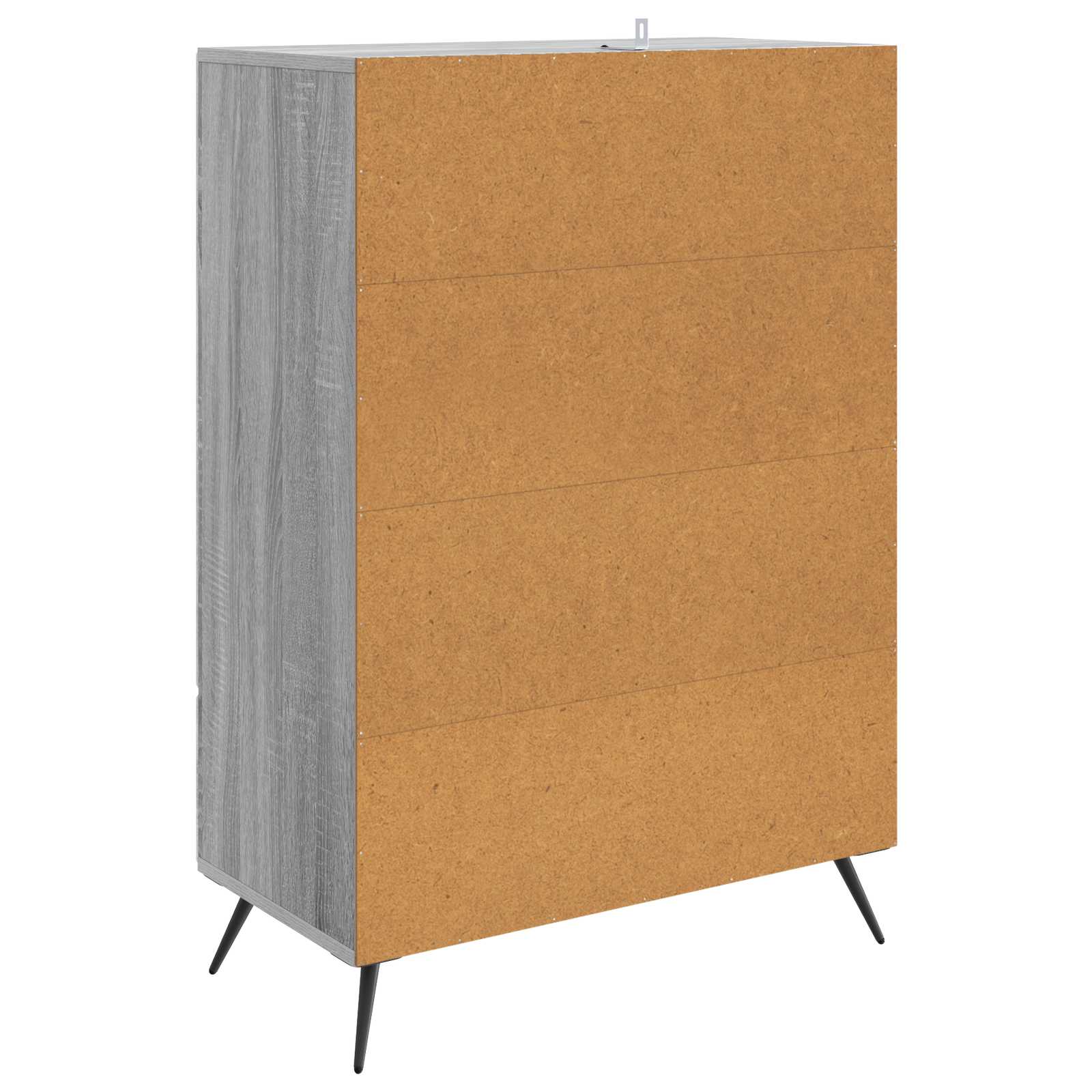 Buffet Sonoma gris 66 x 34,5 x 95 cm Bois d'ingénierie - XIOS