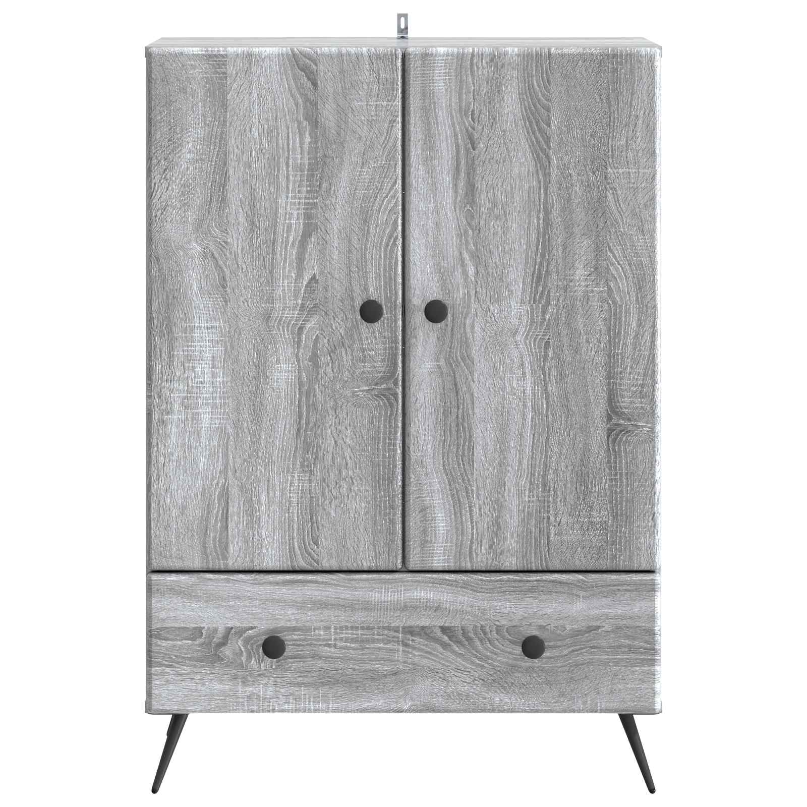 Buffet Sonoma gris 66 x 34,5 x 95 cm Bois d'ingénierie - XIOS