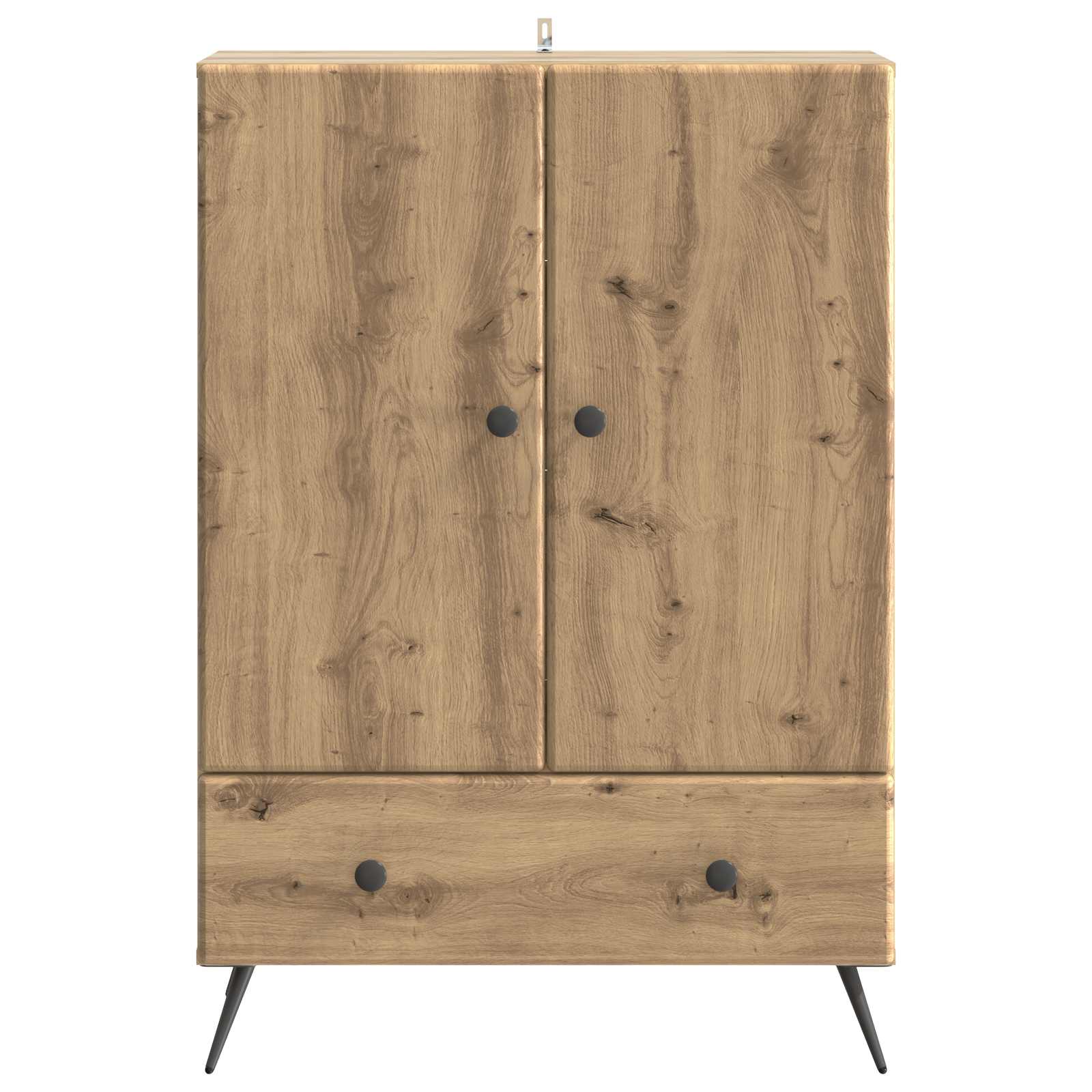 Buffet Chêne artisanal 66 x 34,5 x 95 cm Bois d'ingénierie - XIOS