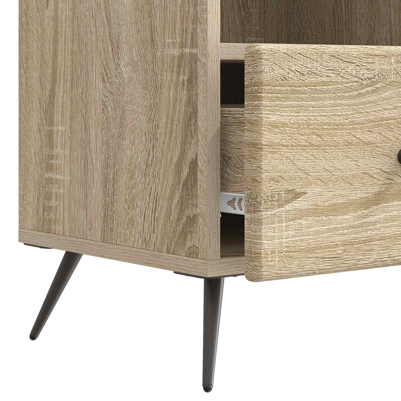 Meuble TV Chêne Sonoma 102 x 34,5 x 50 cm Bois d'ingénierie - XIOS