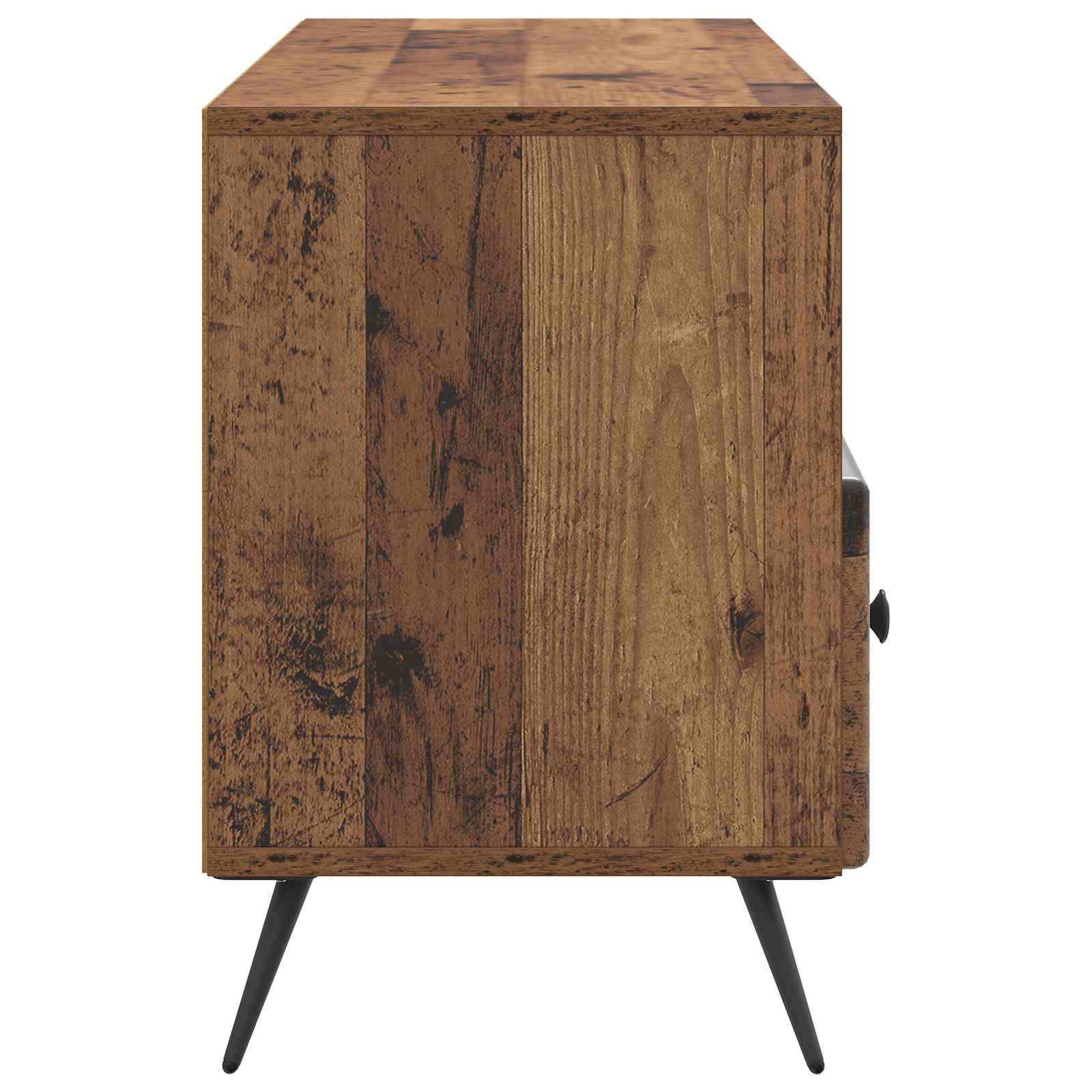 Meuble TV Bois ancien 102 x 34,5 x 50 cm Bois d'ingénierie - XIOS