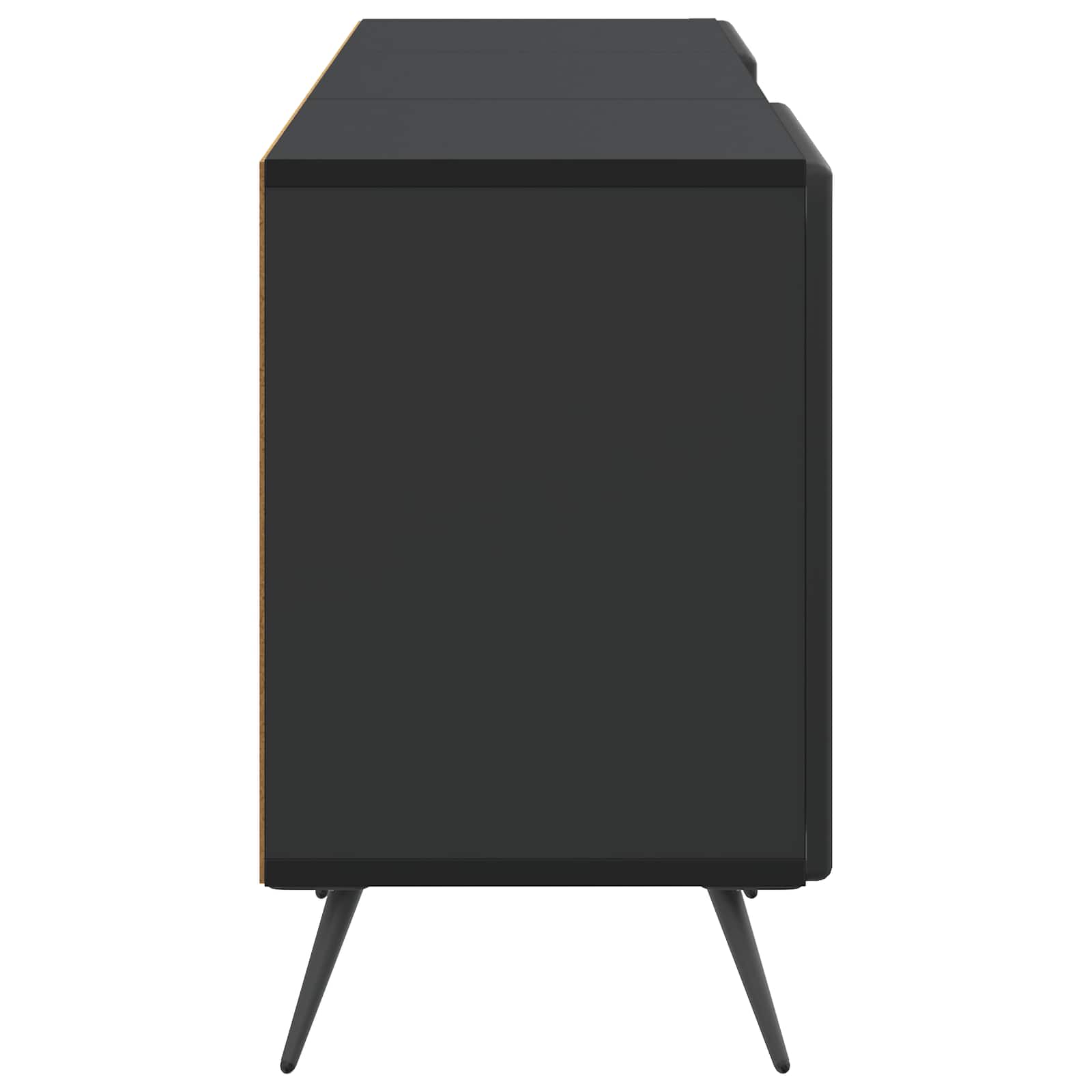 Meuble TV Noir 150 x 31 x 50 cm Bois d'ingénierie - XIOS