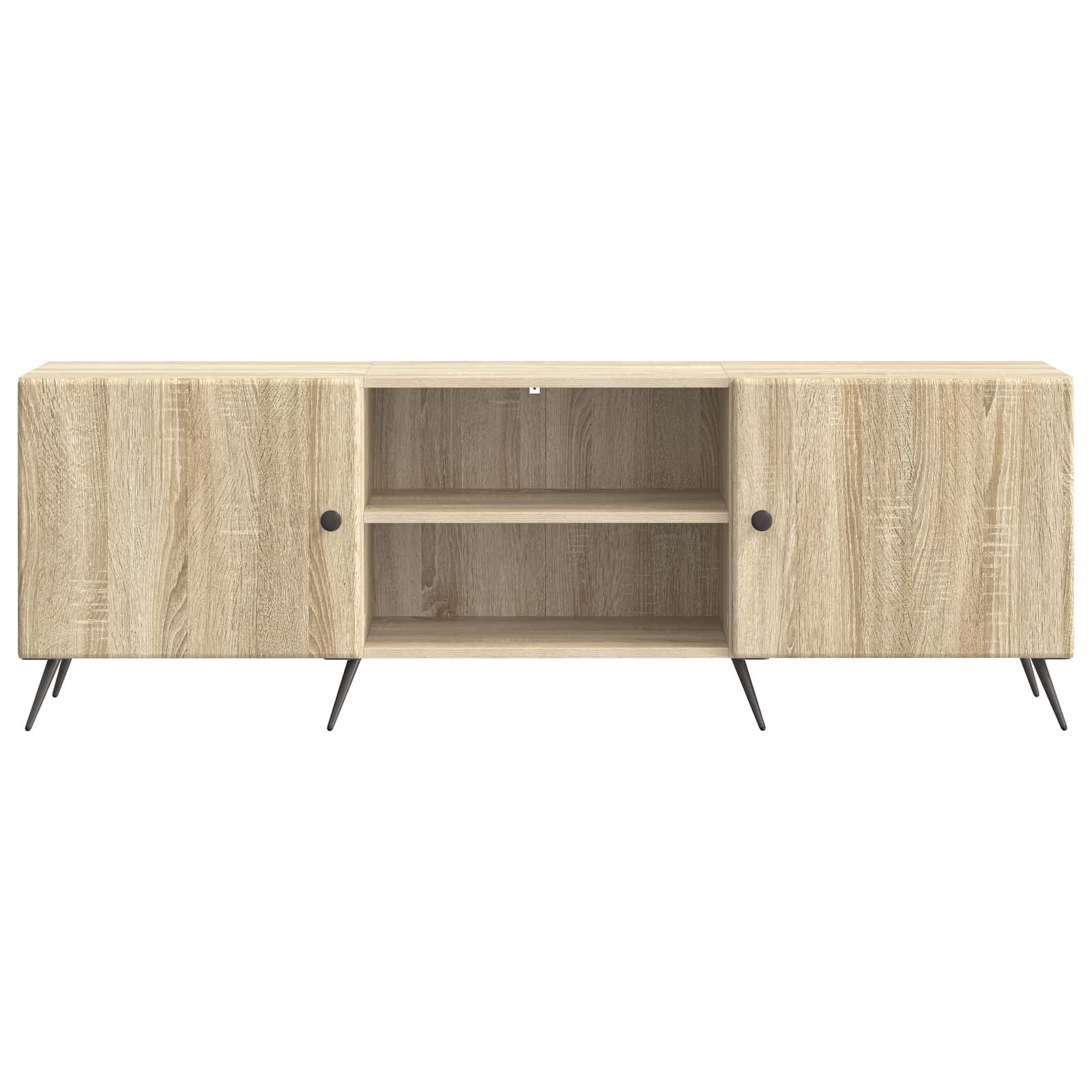 Meuble TV Chêne Sonoma 150 x 31 x 50 cm Bois d'ingénierie - XIOS