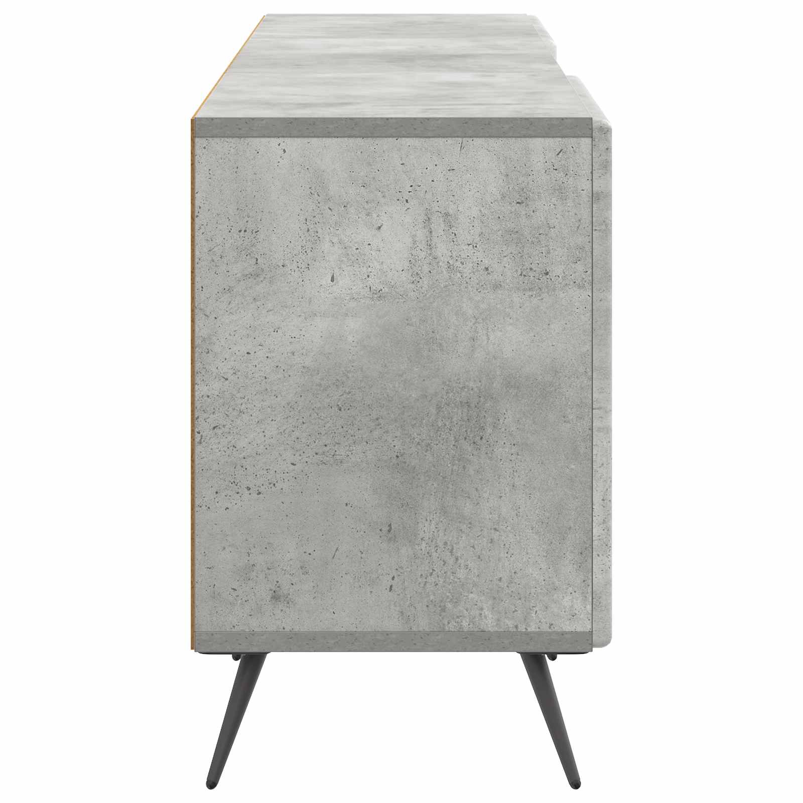 Meuble TV Gris béton 150 x 31 x 50 cm Bois d'ingénierie - XIOS