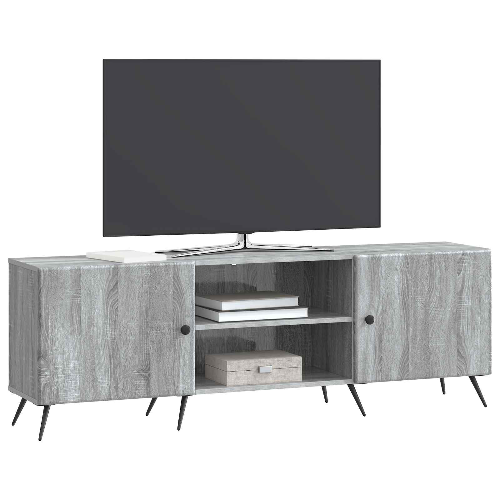 Meuble TV 150 x 31 x 50 cm Sonoma gris Bois d'ingénierie - XIOS
