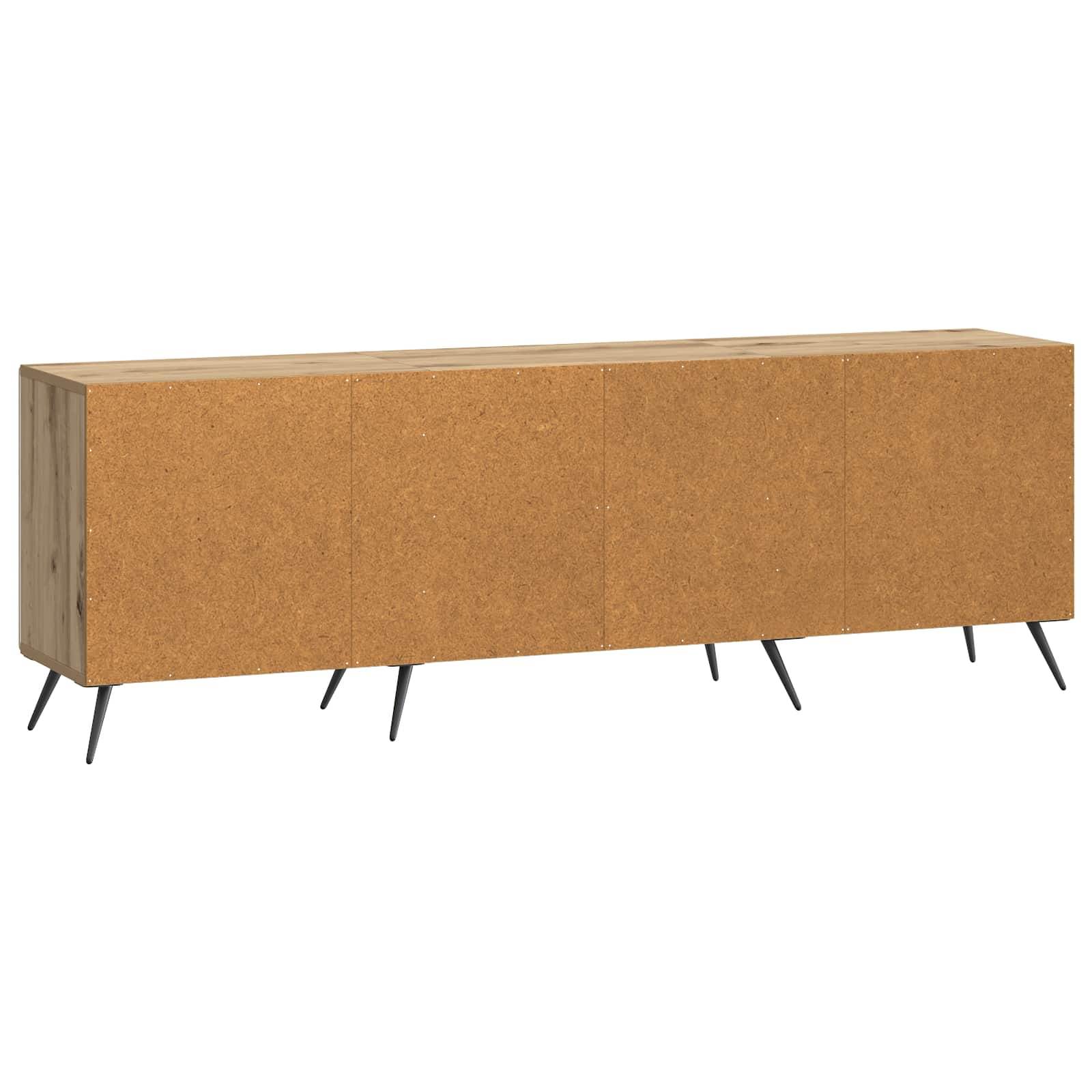 Meuble TV Chêne artisanal 150 x 31 x 50 cm Bois d'ingénierie - XIOS