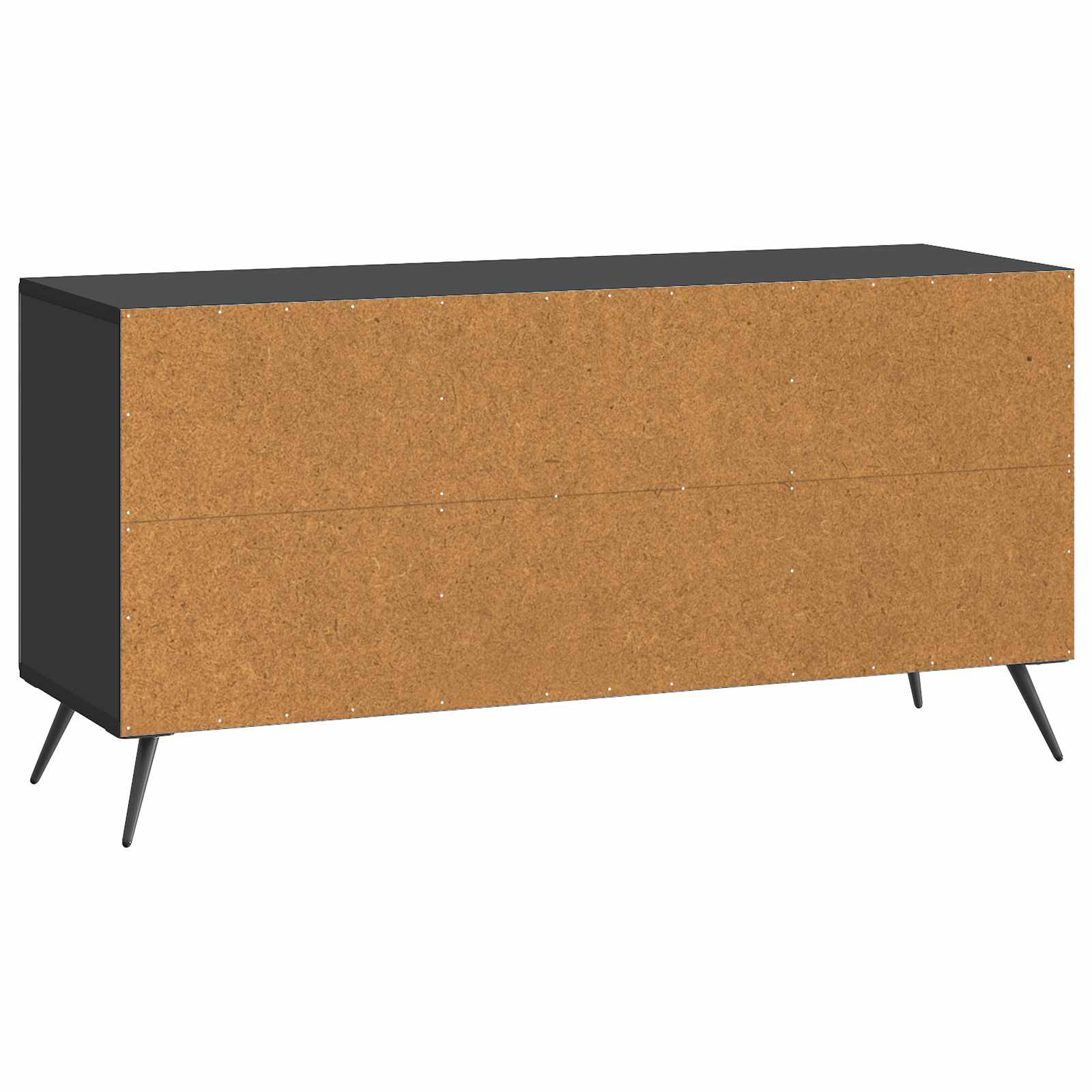 Meuble TV Noir 102 x 34,5 x 50 cm Bois d'ingénierie - XIOS