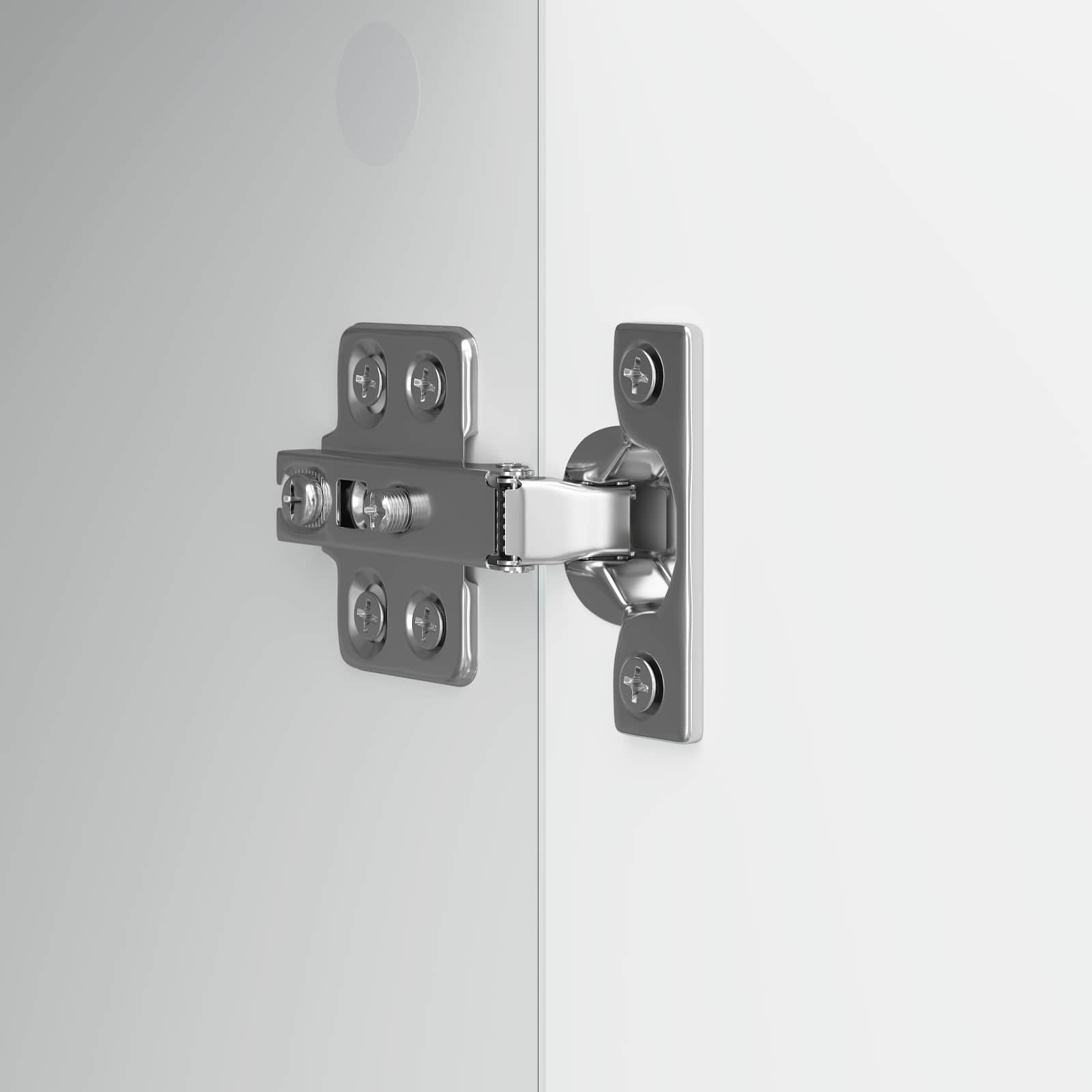 Meuble TV Blanc brillant 102 x 34,5 x 50 cm Bois d'ingénierie - XIOS