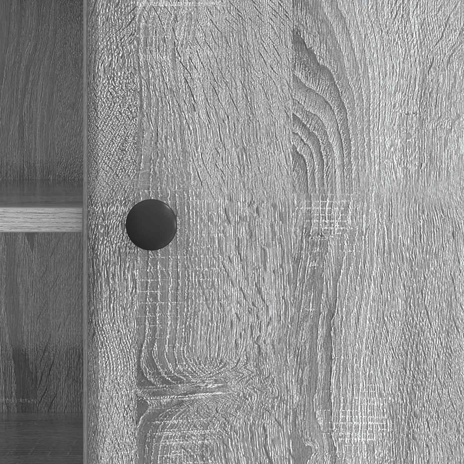 Meuble TV Sonoma gris 102 x 34,5 x 50 cm Bois d'ingénierie - XIOS