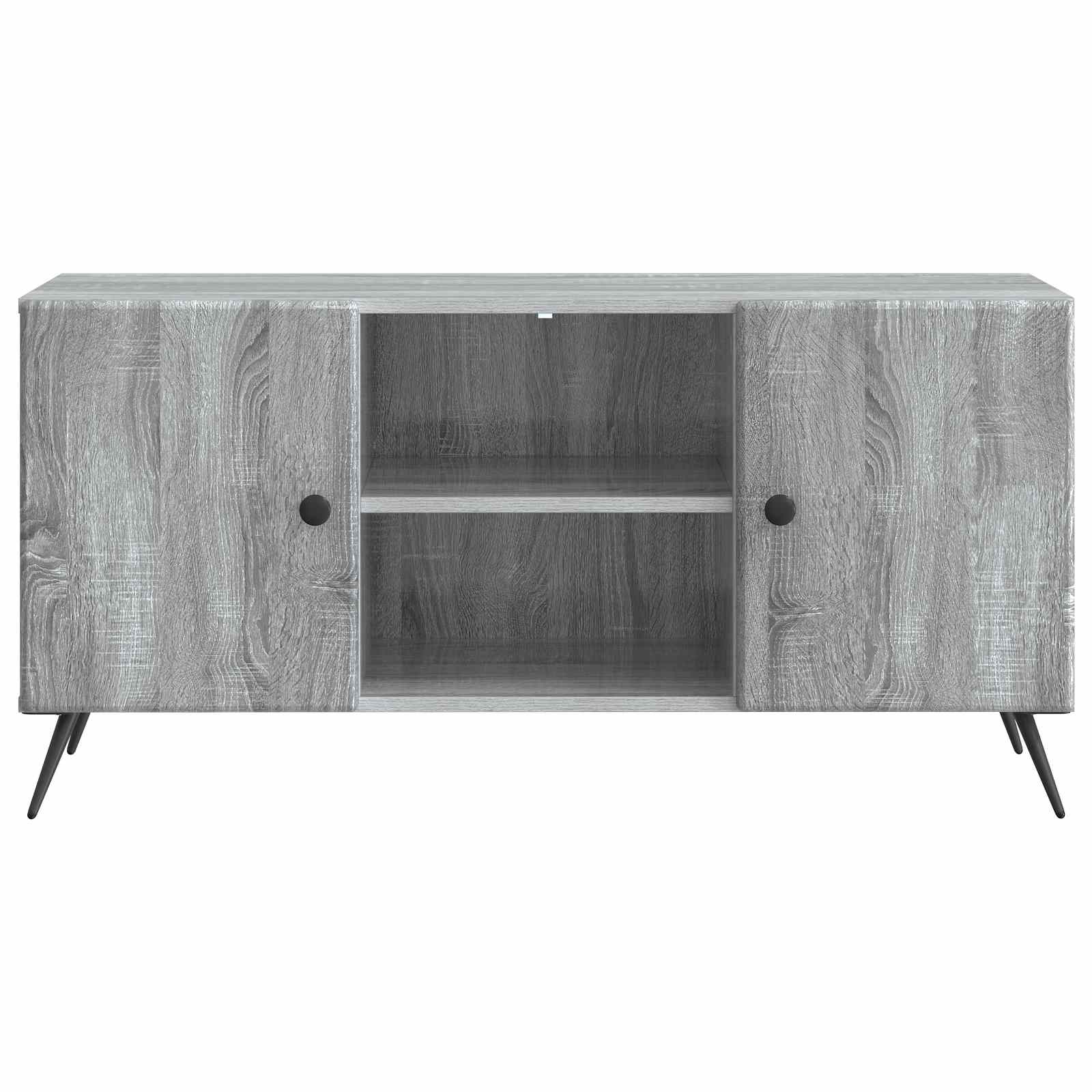 Meuble TV Sonoma gris 102 x 34,5 x 50 cm Bois d'ingénierie - XIOS