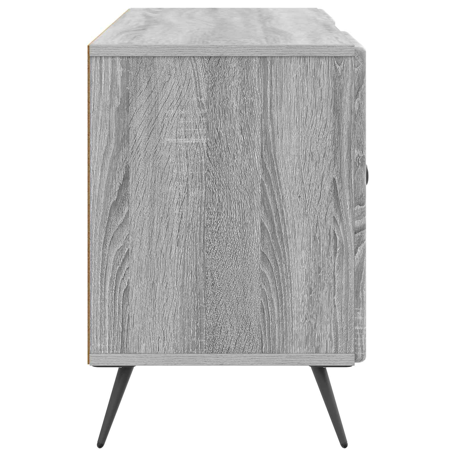 Meuble TV Sonoma gris 102 x 34,5 x 50 cm Bois d'ingénierie - XIOS