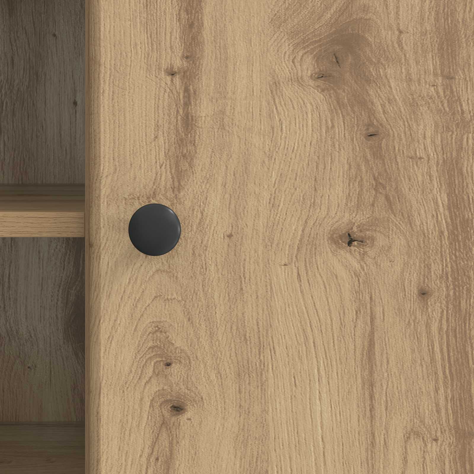 Meuble TV Chêne artisanal 102 x 34,5 x 50 cm Bois d'ingénierie - XIOS