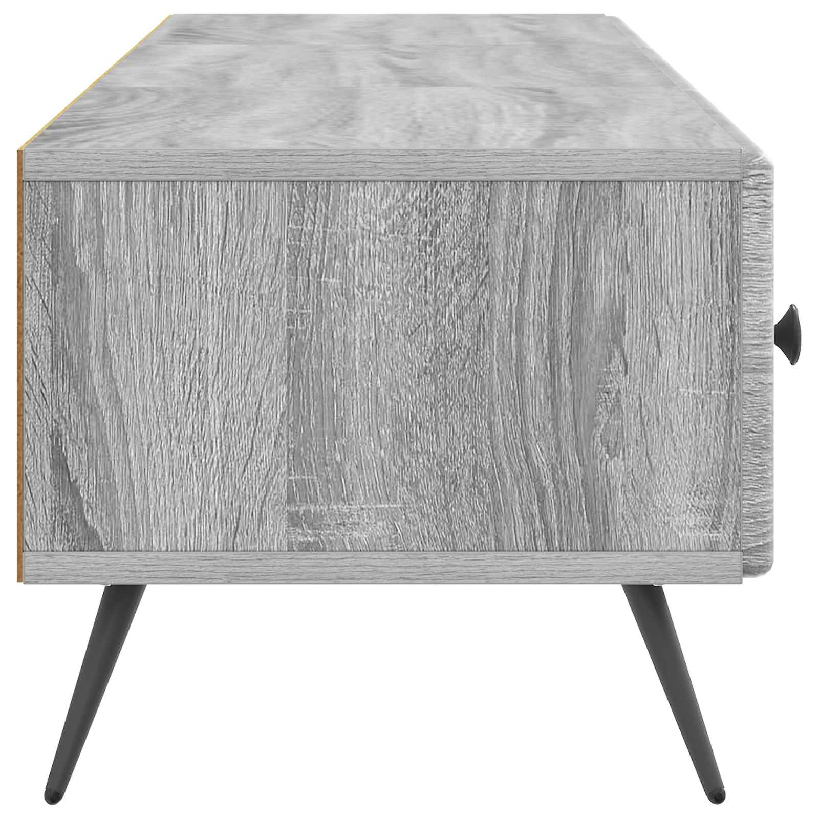 Meuble TV Sonoma gris 147 x 34,5 x 30 cm Bois d'ingénierie - XIOS
