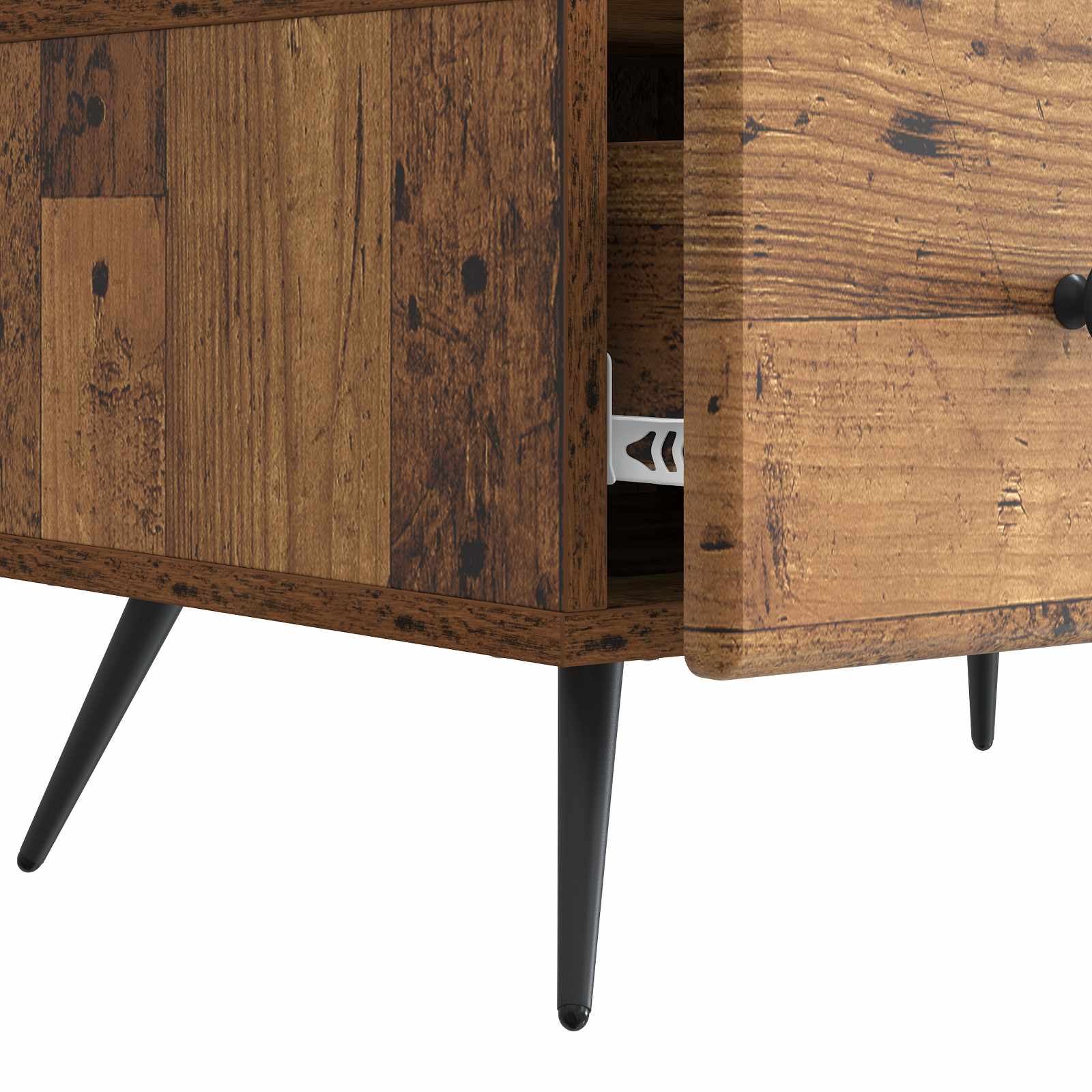 Meuble TV Bois ancien 147 x 34,5 x 30 cm Bois d'ingénierie - XIOS