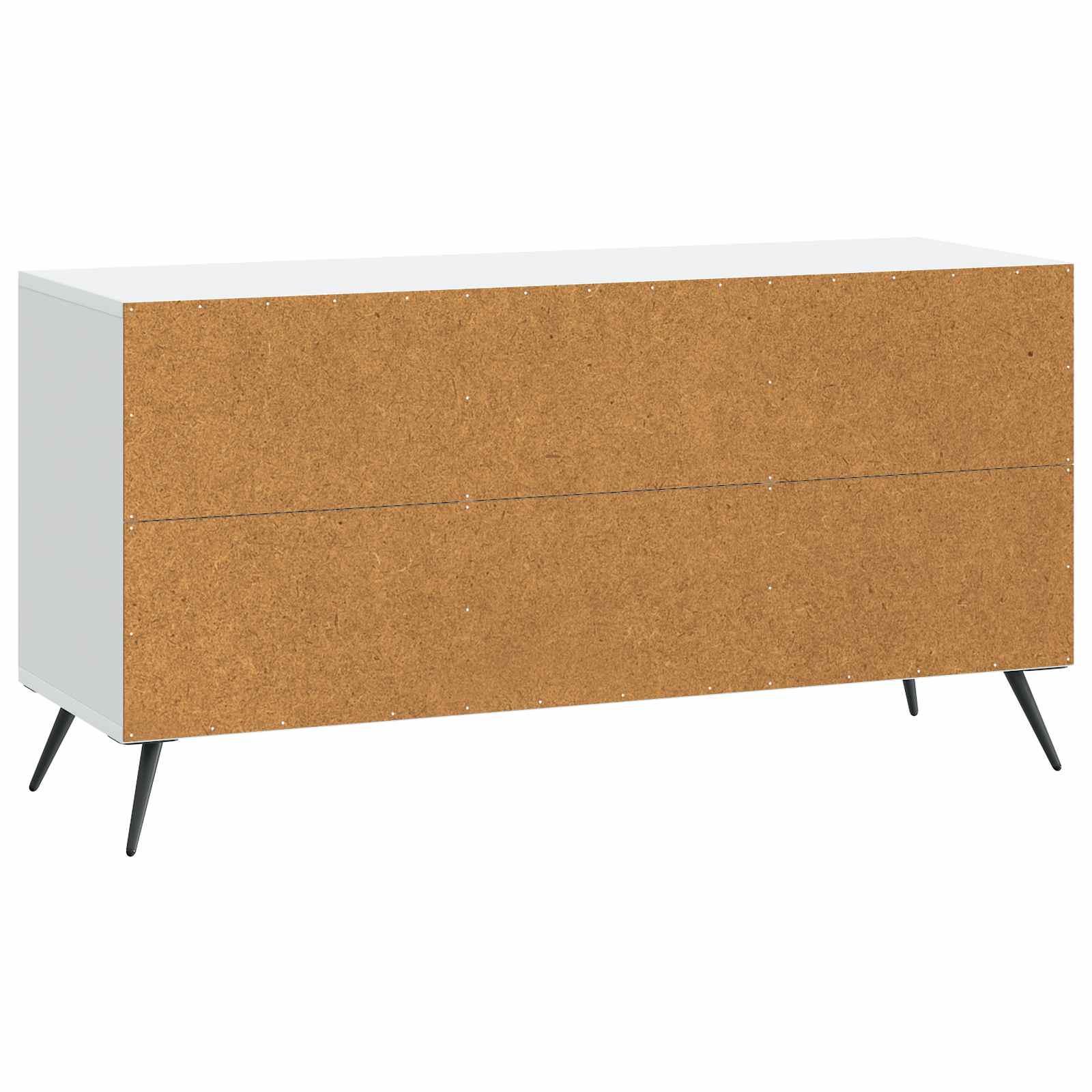 Meuble TV Blanc 99 x 34,5 x 50 cm Bois d'ingénierie - XIOS