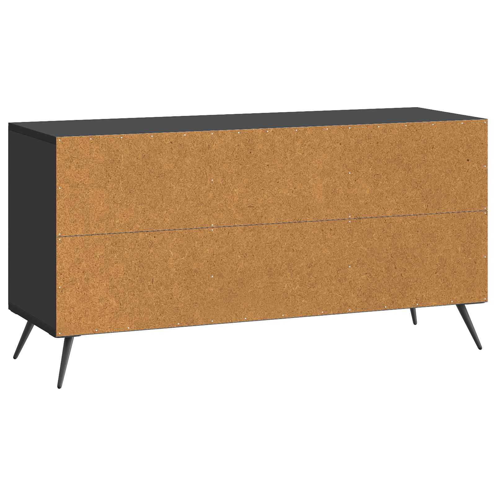 Meuble TV Noir 99 x 34,5 x 50 cm Bois d'ingénierie - XIOS