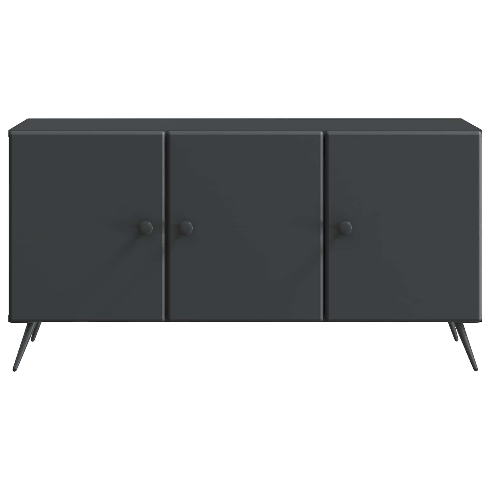 Meuble TV Noir 99 x 34,5 x 50 cm Bois d'ingénierie - XIOS