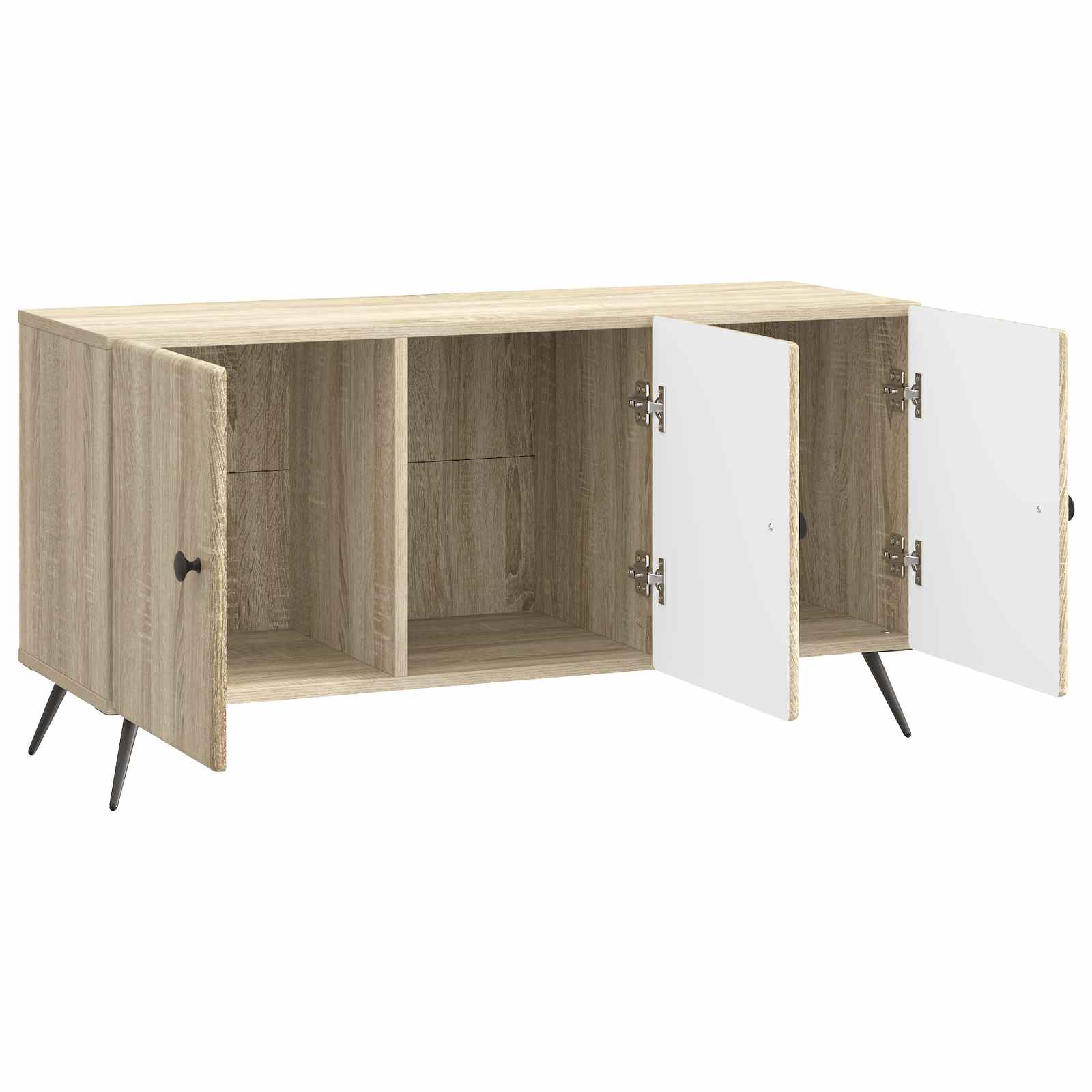 Meuble TV Chêne Sonoma 99 x 34,5 x 50 cm Bois d'ingénierie - XIOS