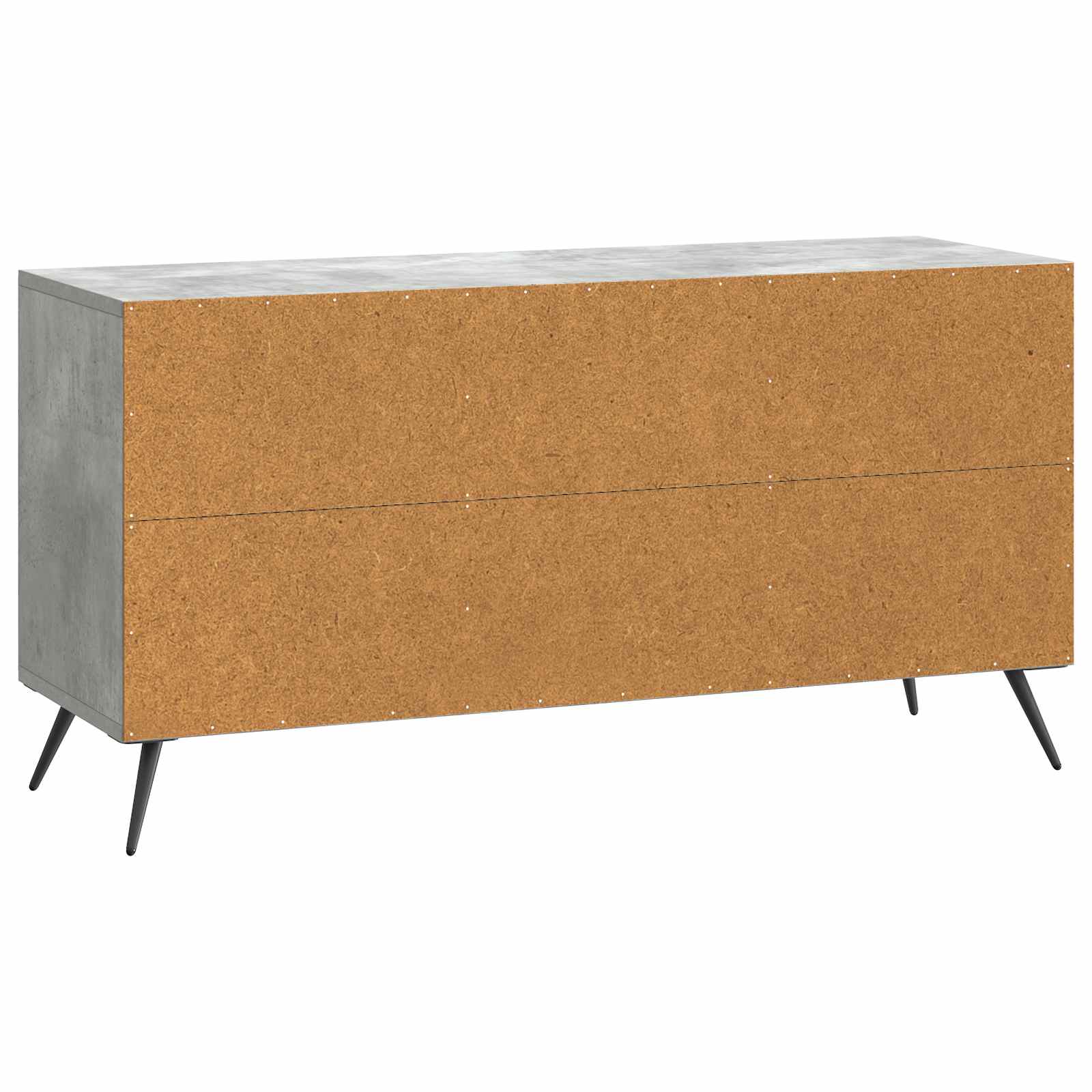 Meuble TV Gris béton 99 x 34,5 x 50 cm Bois d'ingénierie - XIOS
